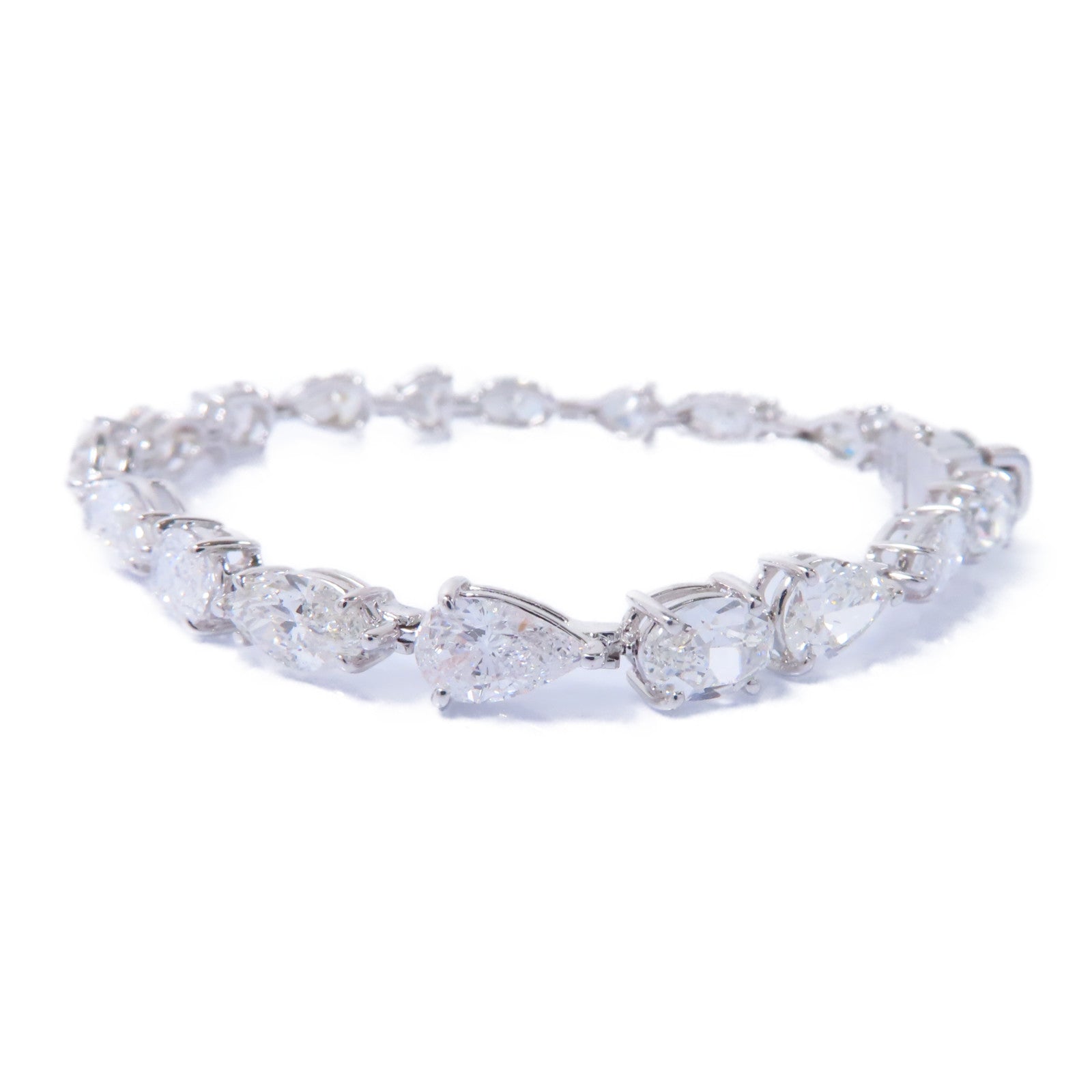 JEWELRY 【激減優惠】18K白金Diamond Bracelet鑽石手鏈