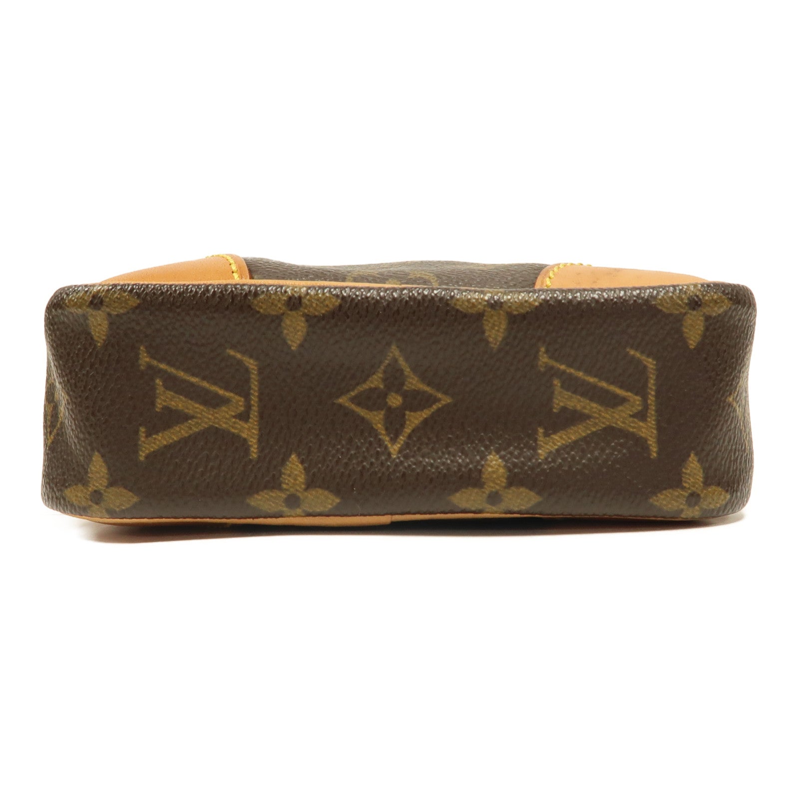 LOUIS VUITTON 【激減優惠】Monogram Danube金扣肩背袋啡色