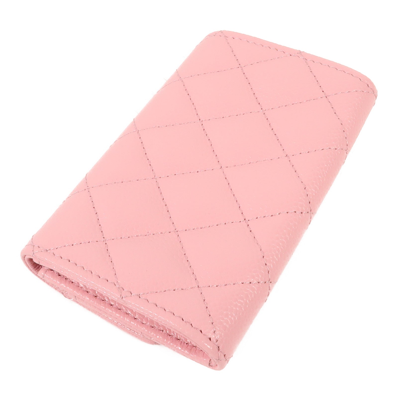 CHANEL 牛皮皮革Card Case金扣卡片套