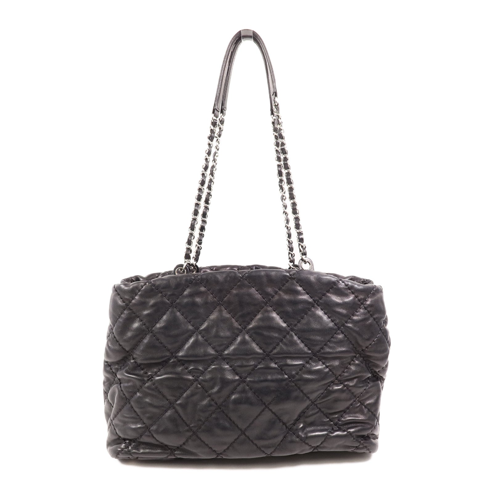 CHANEL 牛皮皮革Shoulder Bag鏈帶肩背袋