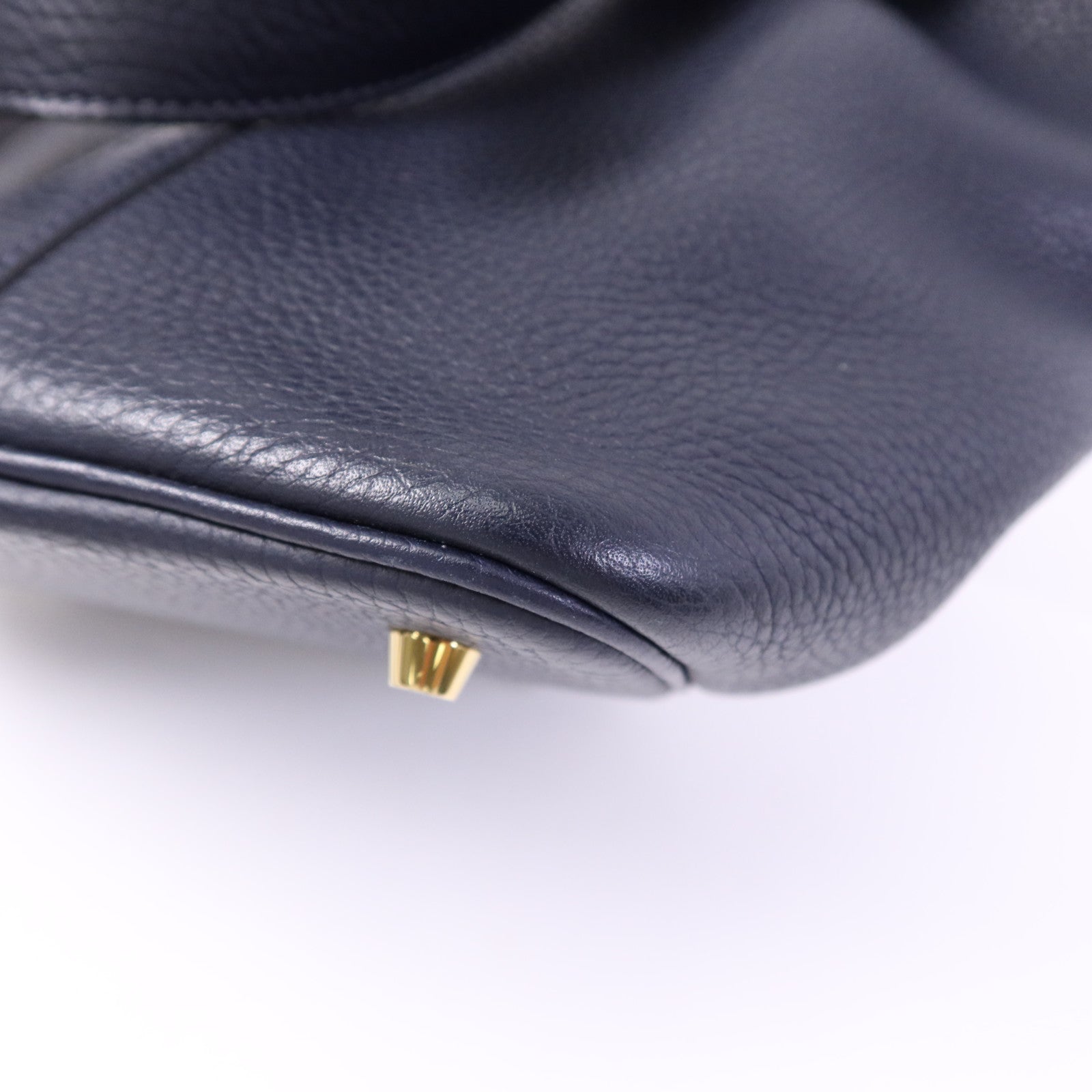 HERMES Clemence皮革Picotin MM金扣手挽袋Canban