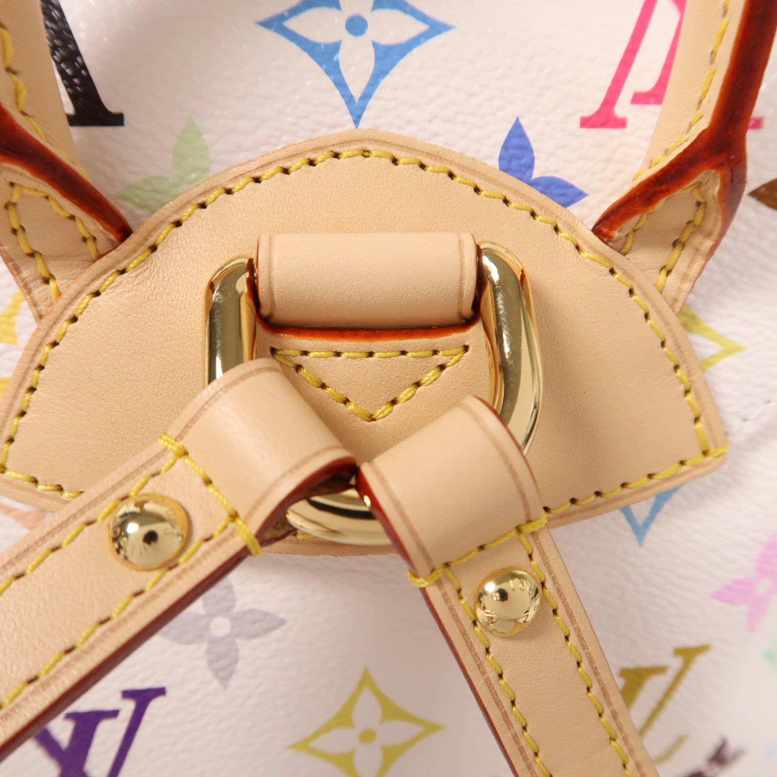 LOUIS VUITTON Monogram Multicolore LV x TM Venice金扣背包