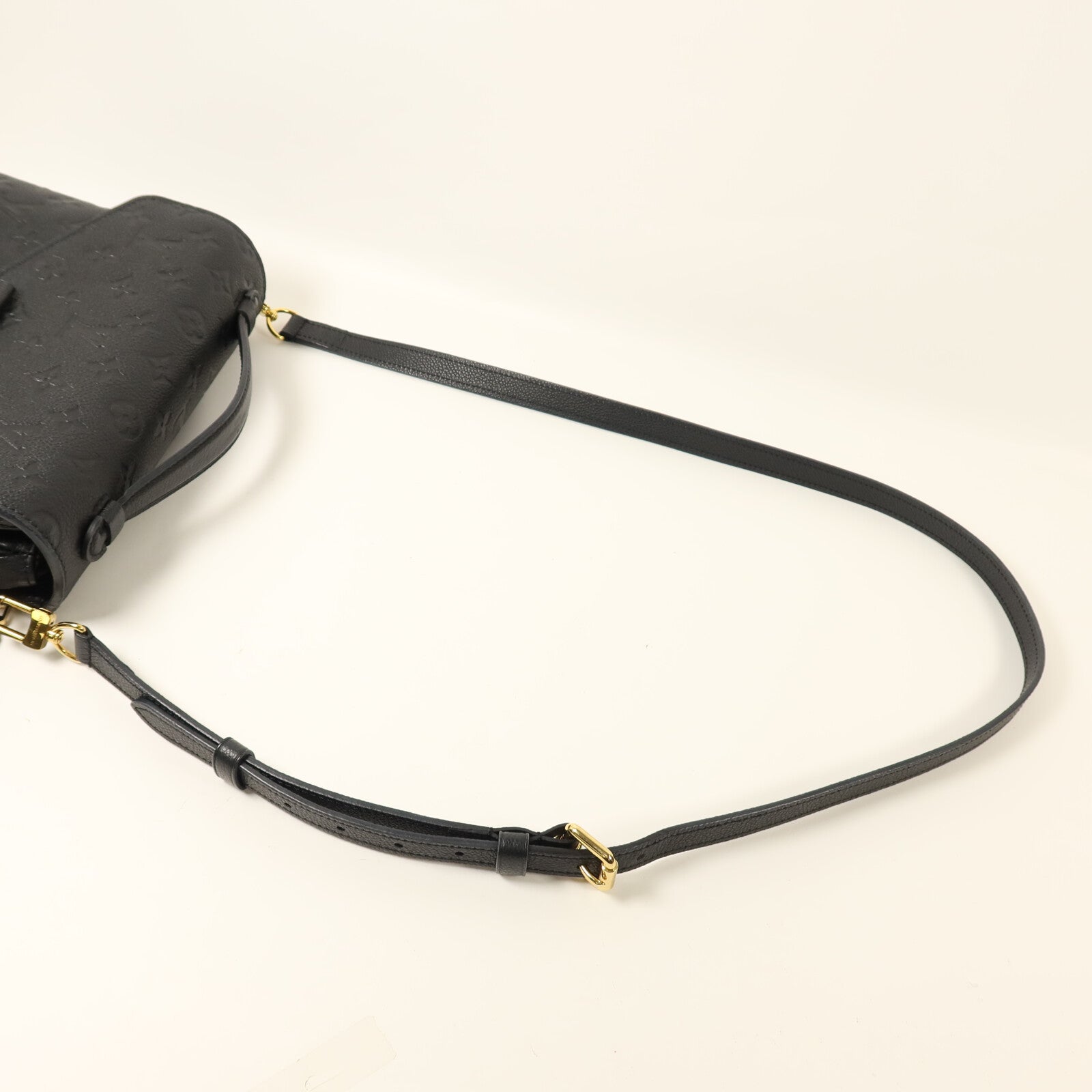 LOUIS VUITTON Monogram Empreinte Pochette Metis金扣手挽肩背兩用袋