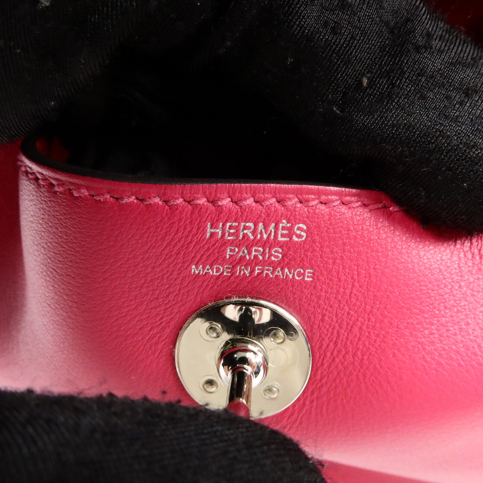 HERMES Swift皮革Mini Lindy手挽肩背兩用袋