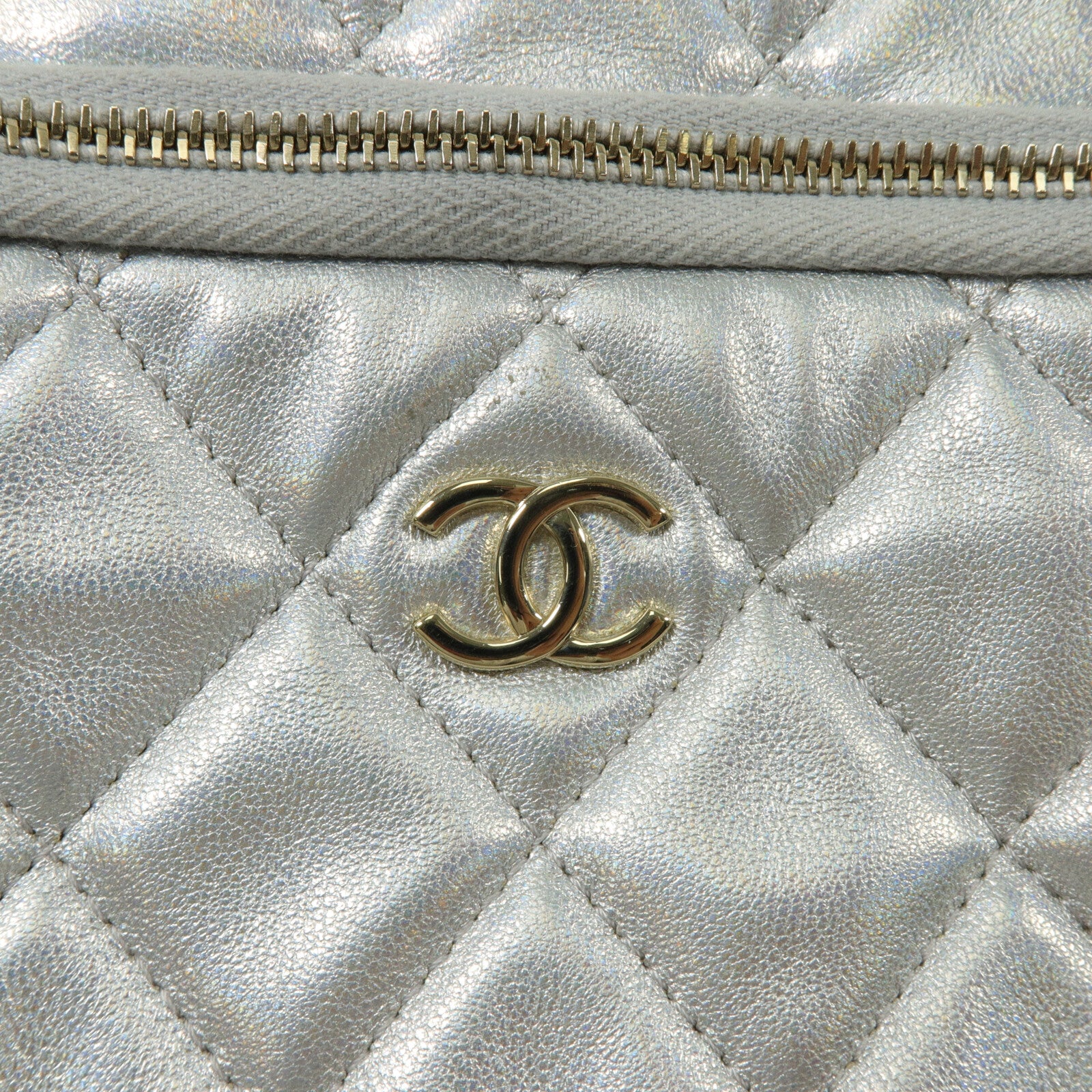 CHANEL 羊皮皮革Chain Shoulder鏈帶肩背袋