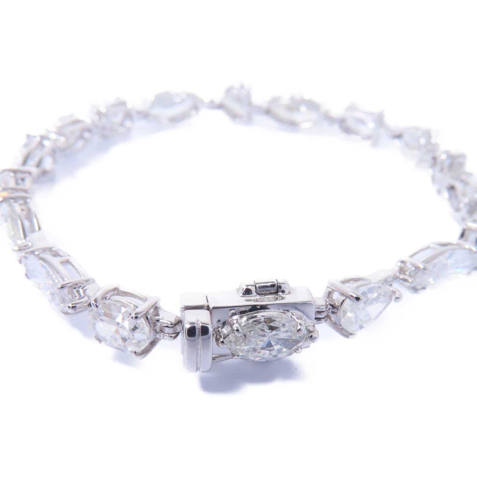 JEWELRY 18K白金Diamond Bracelet鑽石手鏈