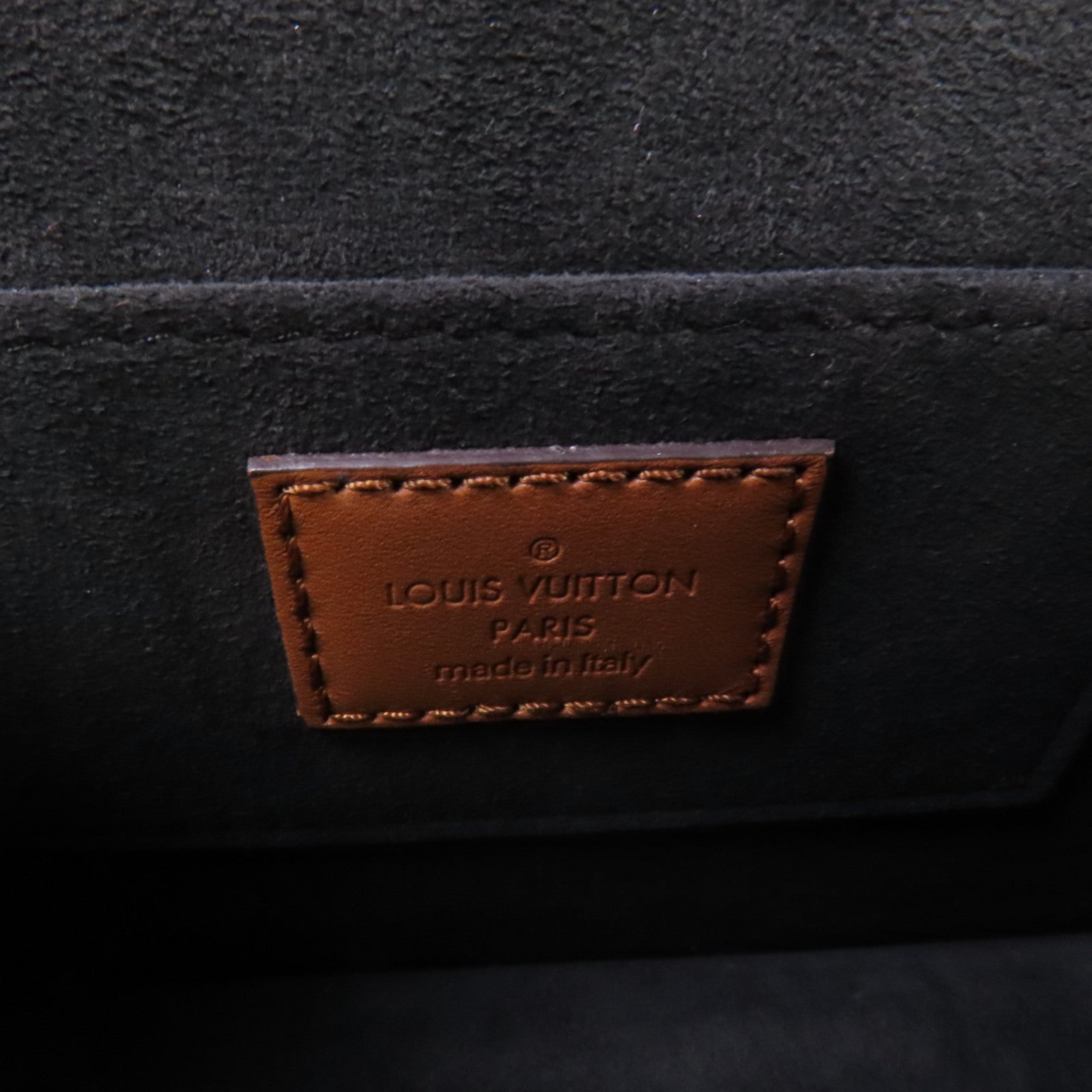 LOUIS VUITTON Monogram Reverse Mini Dauphine金扣肩背袋