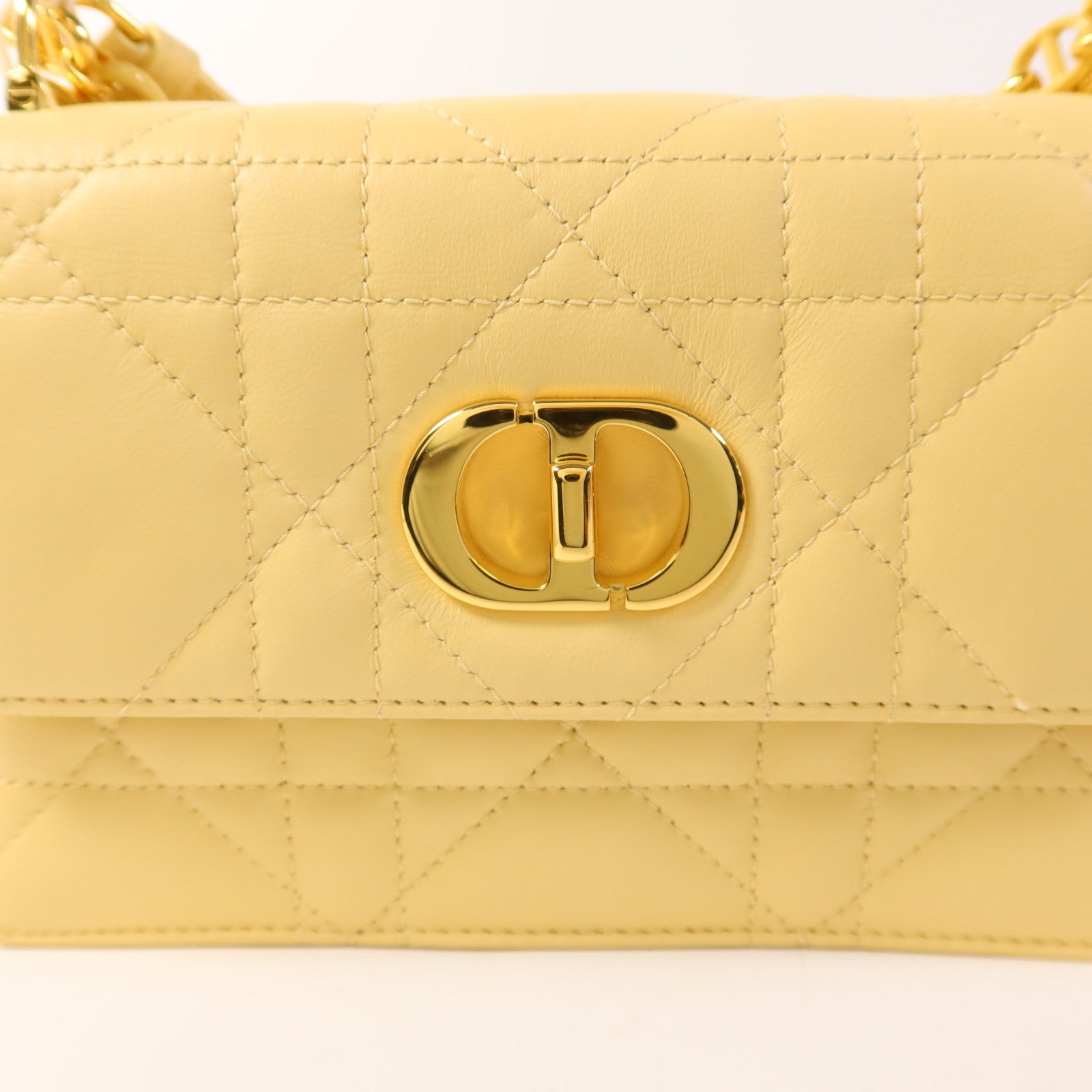 Dior 羊皮皮革Miss Caro金扣鏈帶肩背袋