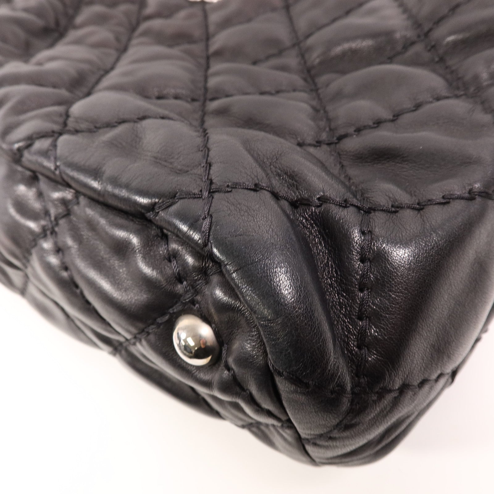 CHANEL 牛皮皮革Shoulder Bag鏈帶肩背袋