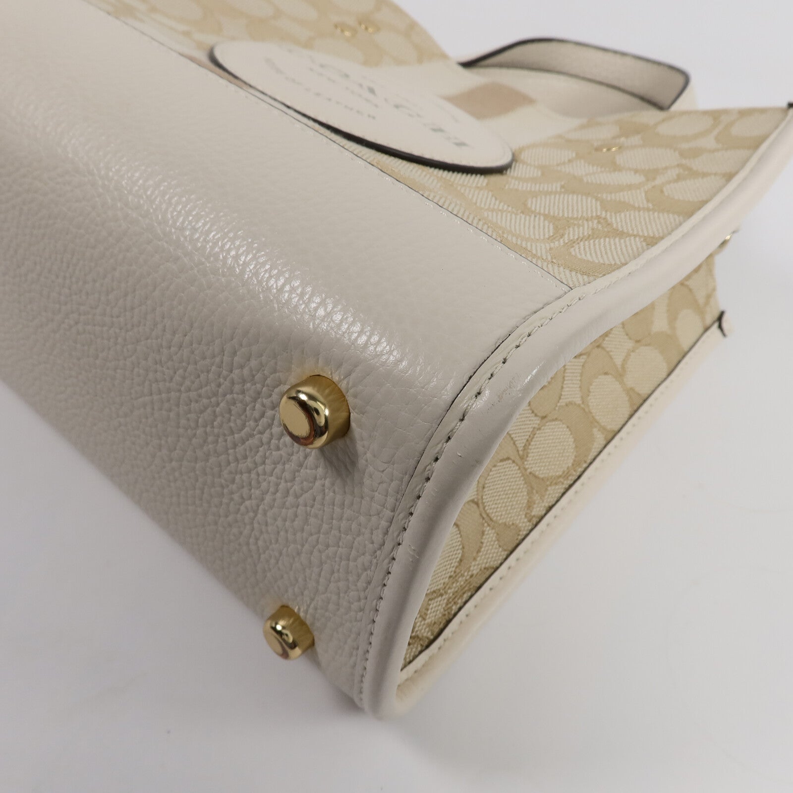 COACH 帆布Small Tote Bag手挽肩背兩用袋