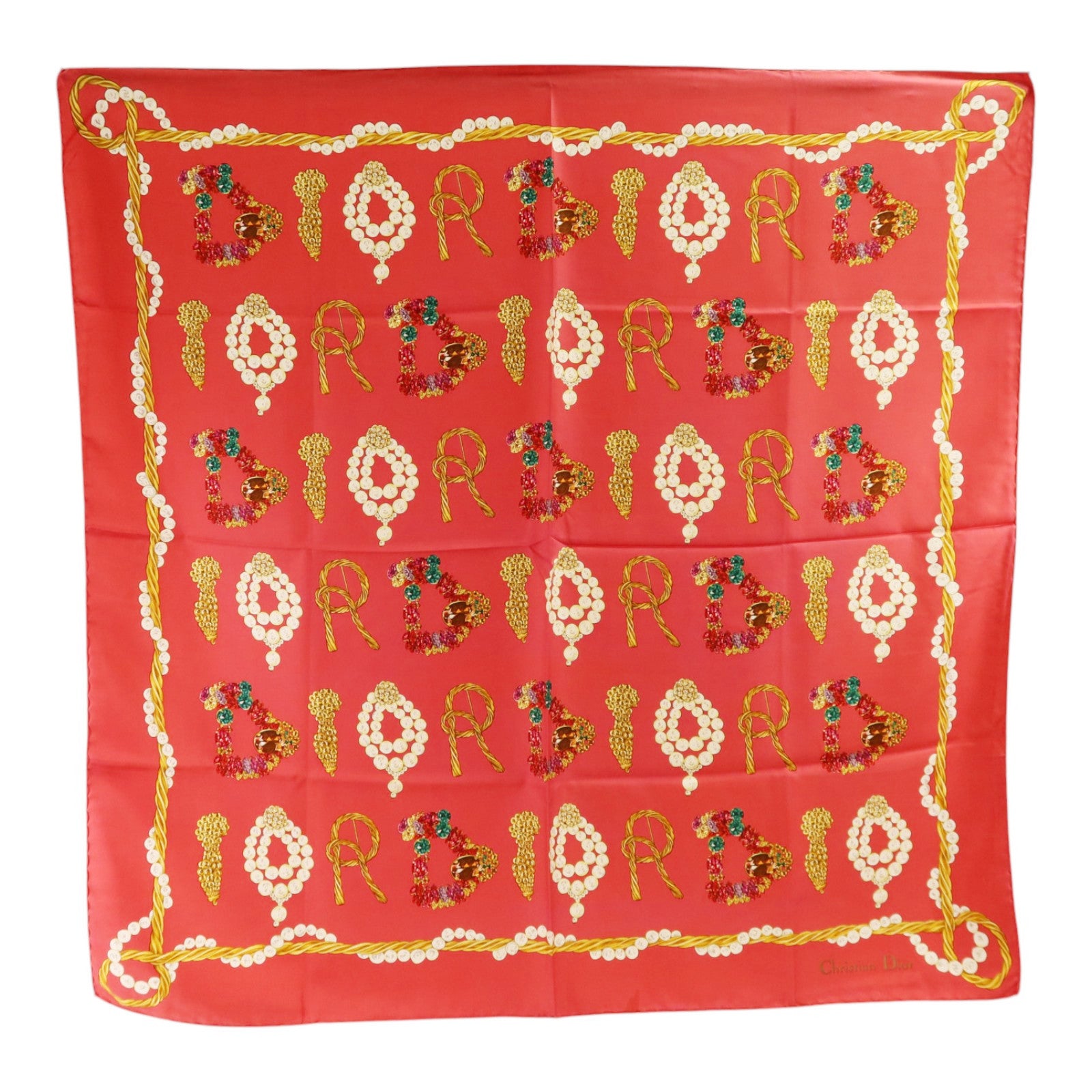 Dior 絲質Scarf 85x85cm絲巾