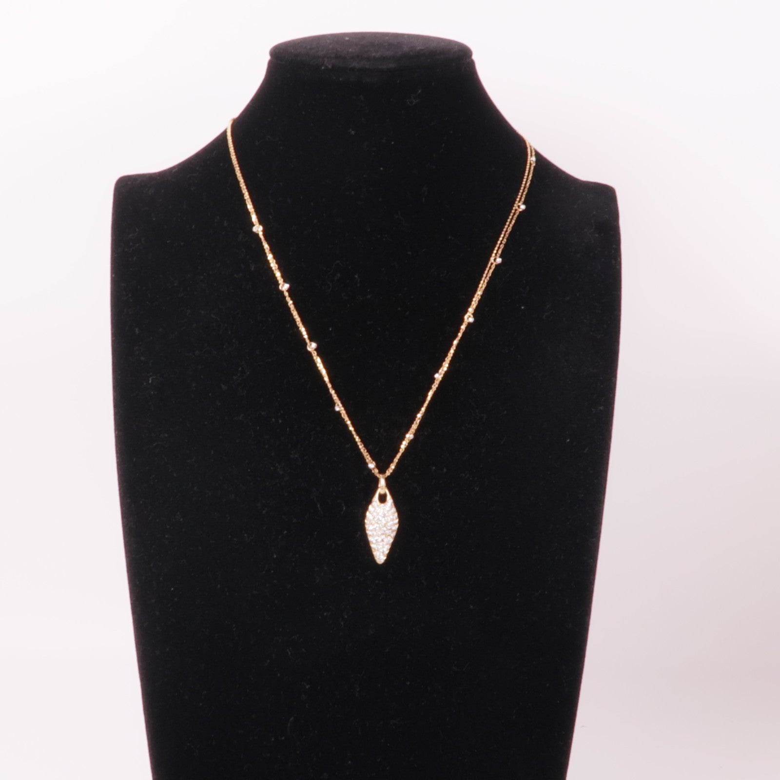 JEWELRY Diamond Necklace 18K Pink Gold
