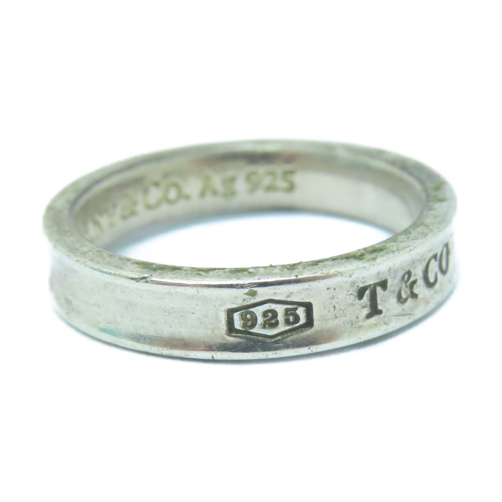 TIFFANY＆CO 【激減優惠】925純銀Ring Ag925戒指US#5.75