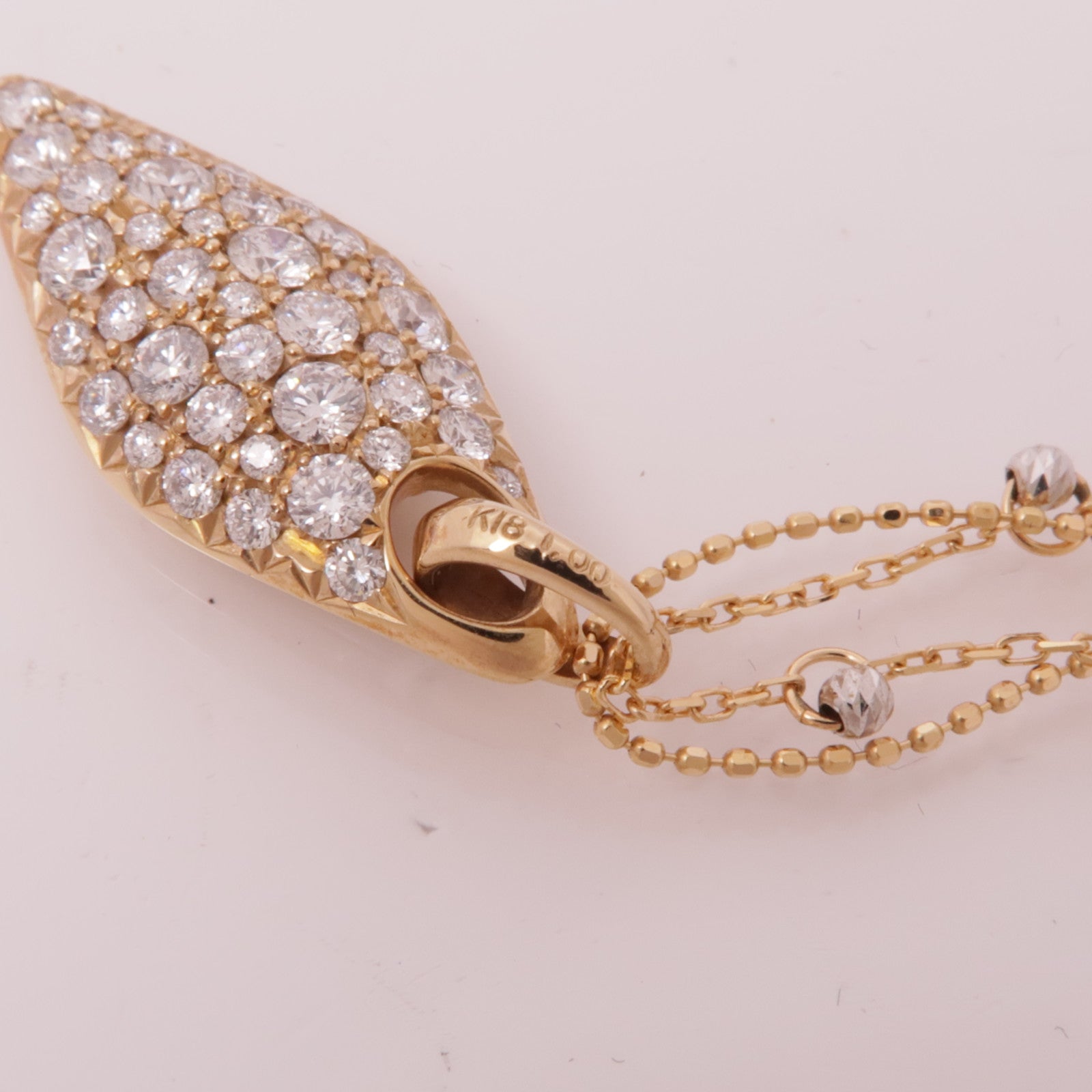 JEWELRY 【激減優惠】18K玫瑰金Diamond Necklace鑽石項鍊