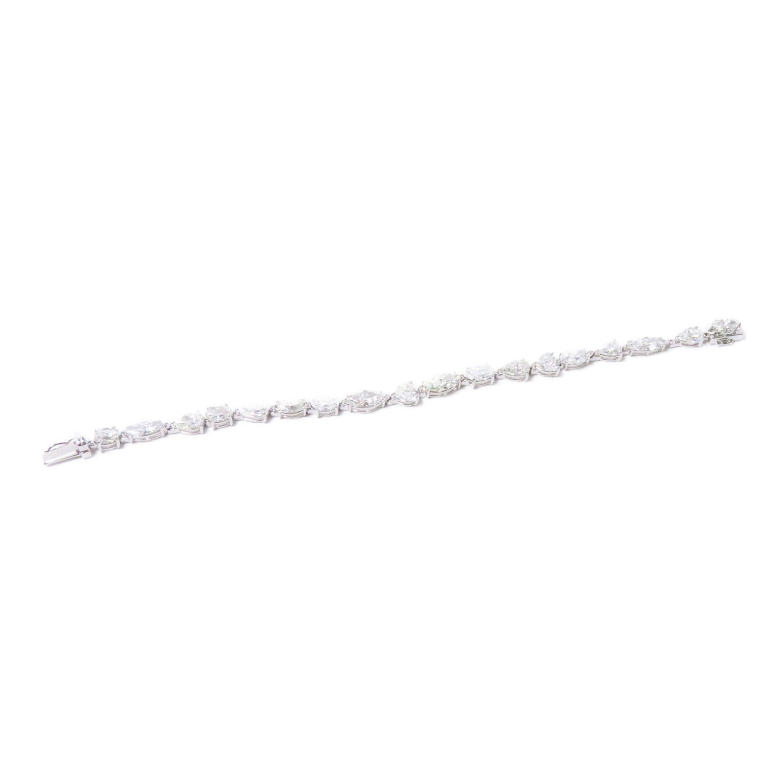 JEWELRY 【激減優惠】18K白金Diamond Bracelet鑽石手鏈