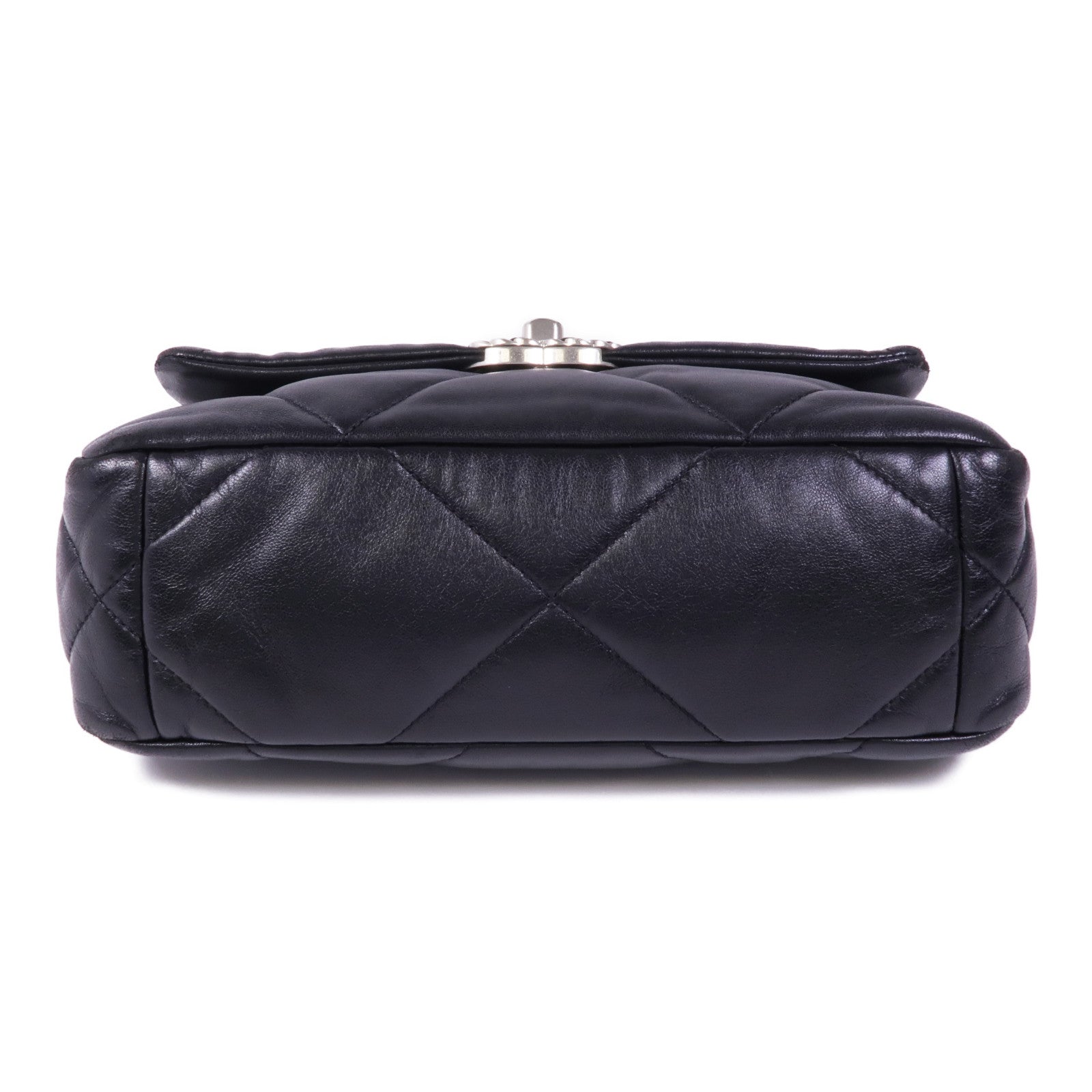 CHANEL 羊皮皮革C19 Small手挽肩背兩用袋