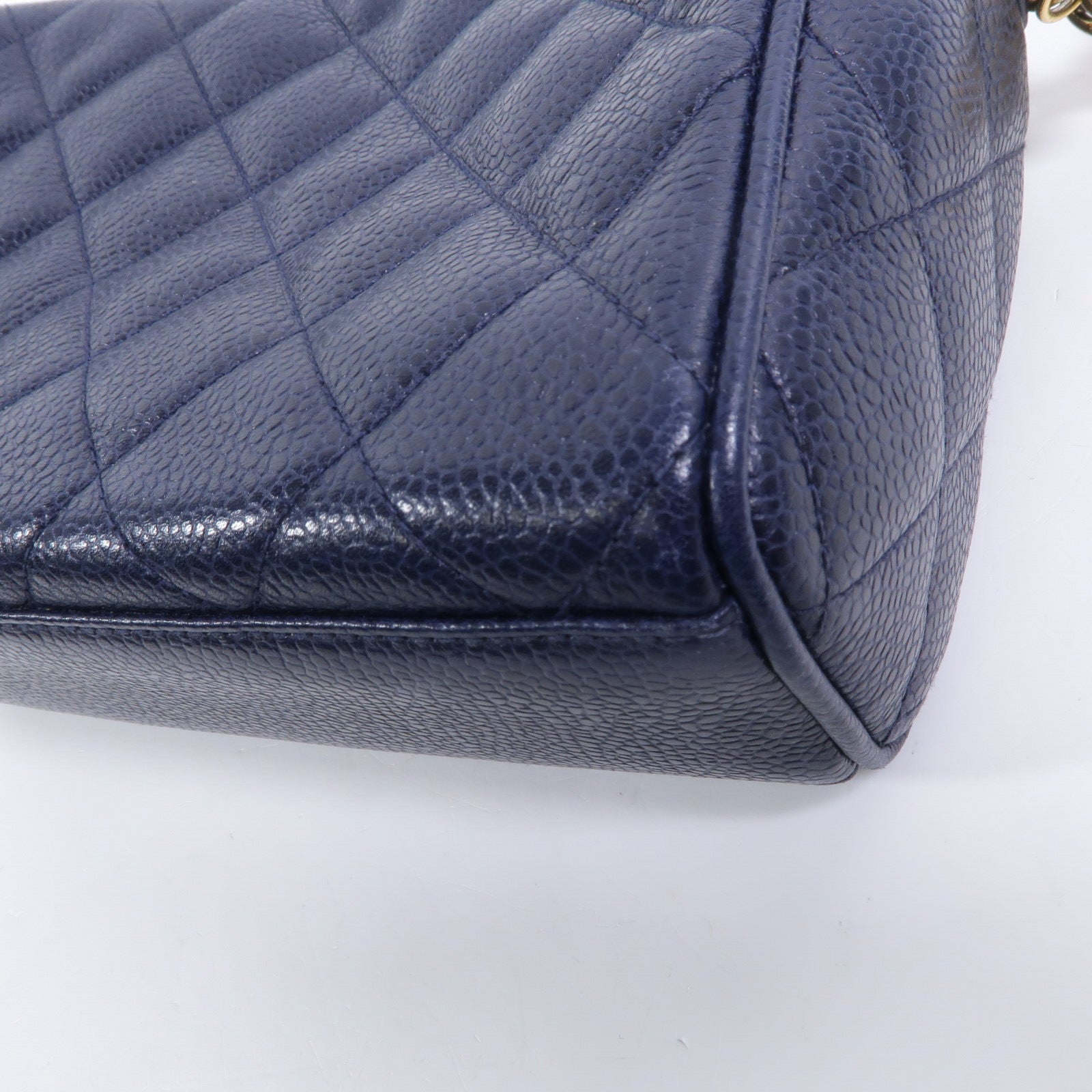 CHANEL 牛皮皮革Vintage Camera Bag鏈帶肩背袋