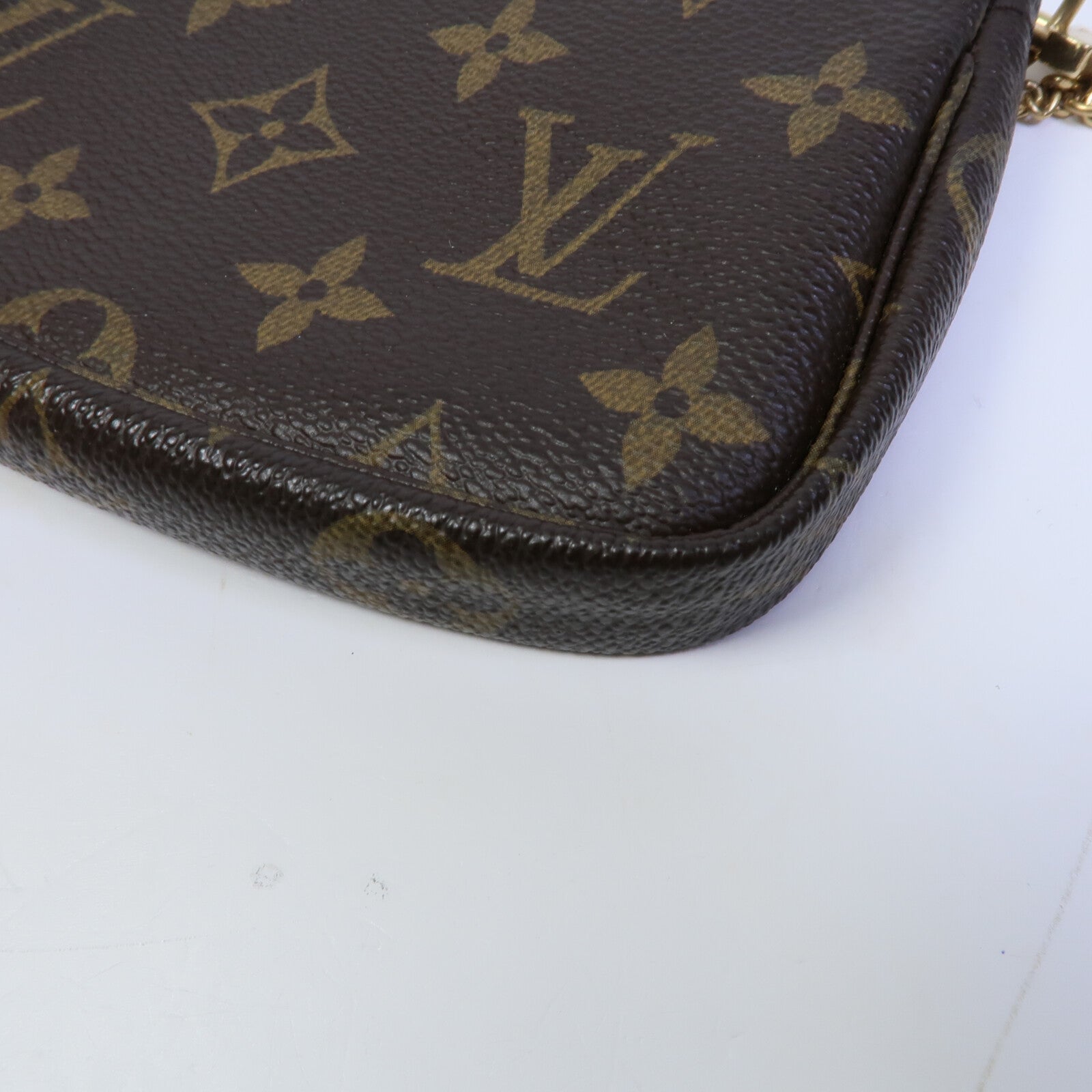 LOUIS VUITTON Monogram Mini Pochette Accessoires手挽袋