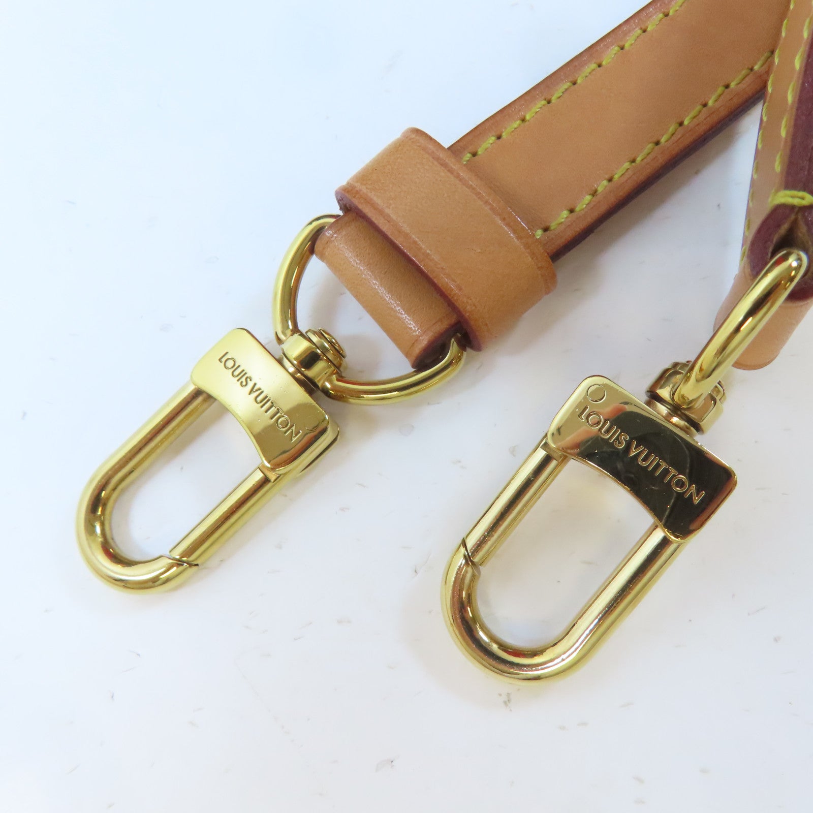 LOUIS VUITTON Monogram V Tote MM金扣手挽肩背兩用袋啡色