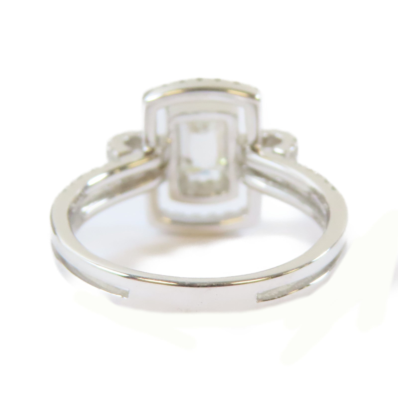 JEWELRY 【激減優惠】18K白金Diamond Ring0.47ct/0.57ct鑽石戒指US#6.75