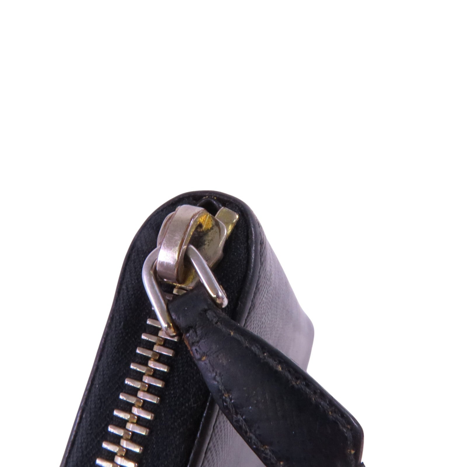 PRADA Saffiano皮革Zipper Long Wallet金扣拉鏈長錢包