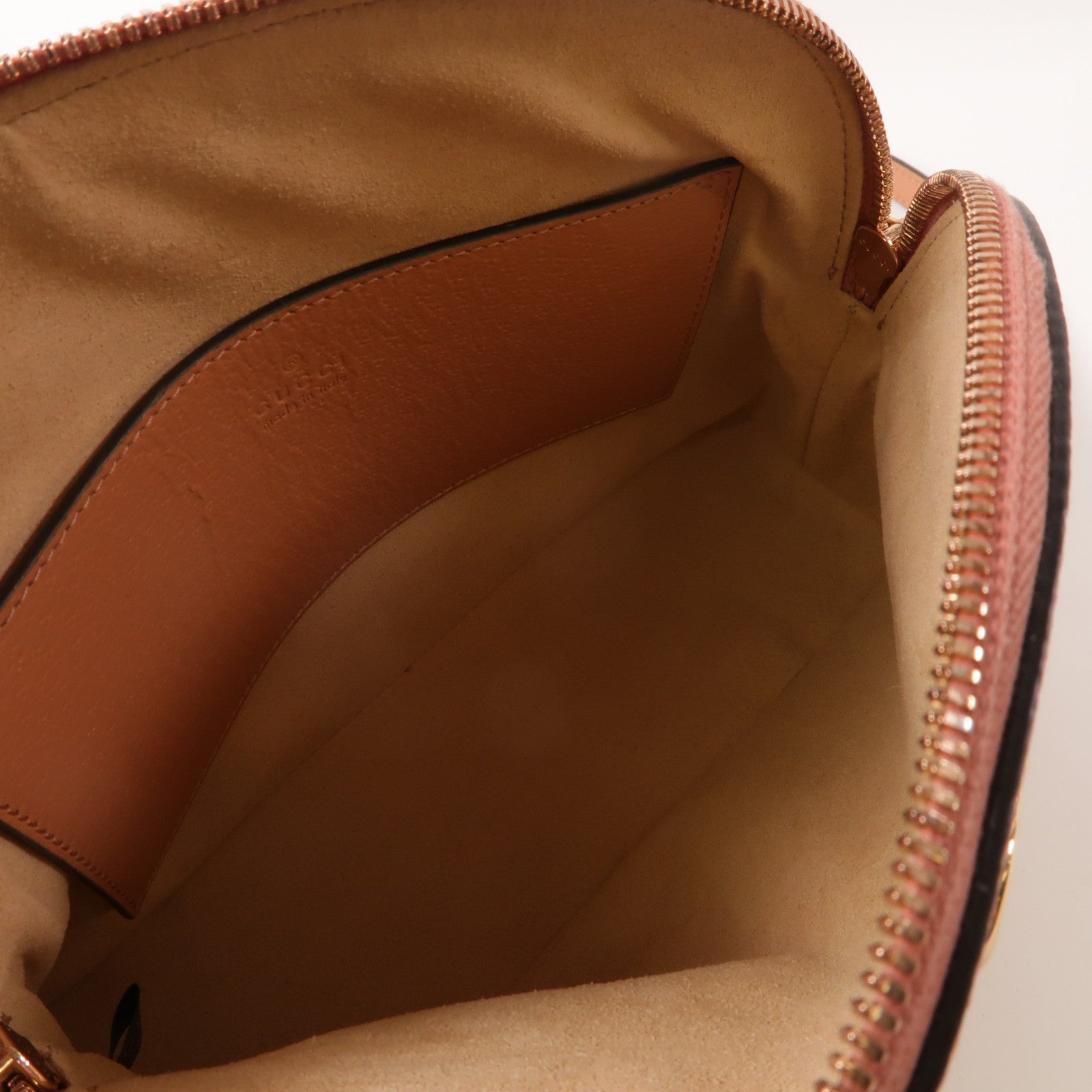 GUCCI 帆布Ophidia GG金扣肩背袋