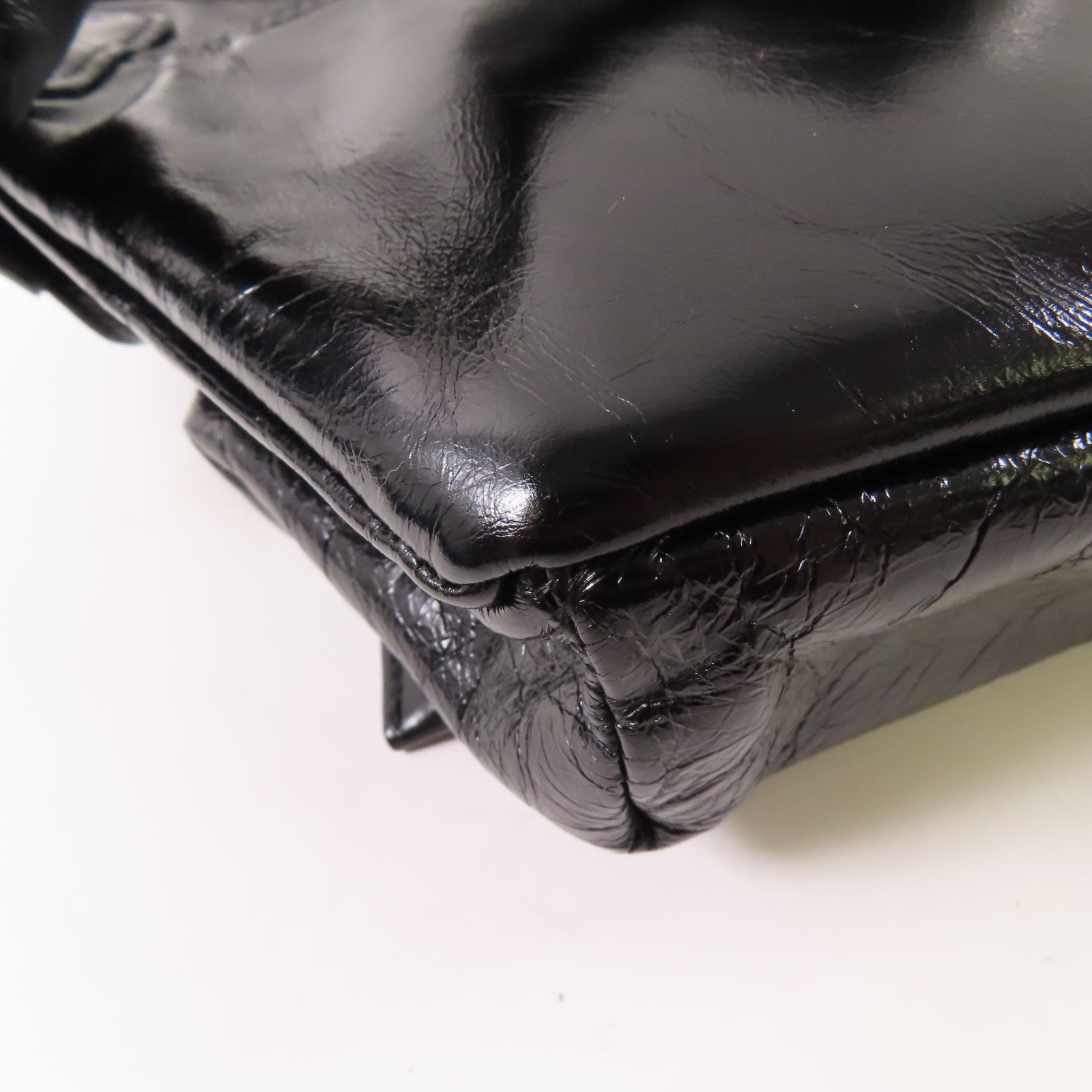 PRADA 牛皮皮革Shoulder Bag銀扣肩背袋