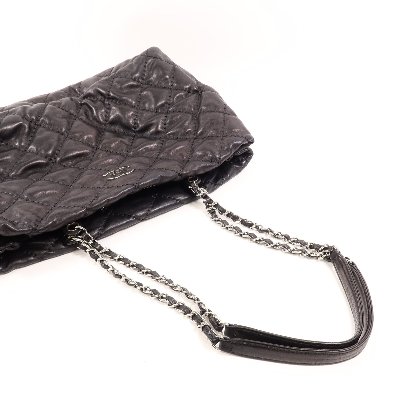 CHANEL 牛皮皮革Shoulder Bag鏈帶肩背袋