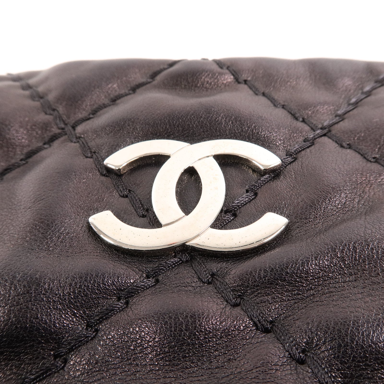 CHANEL 牛皮皮革Shoulder Bag鏈帶肩背袋