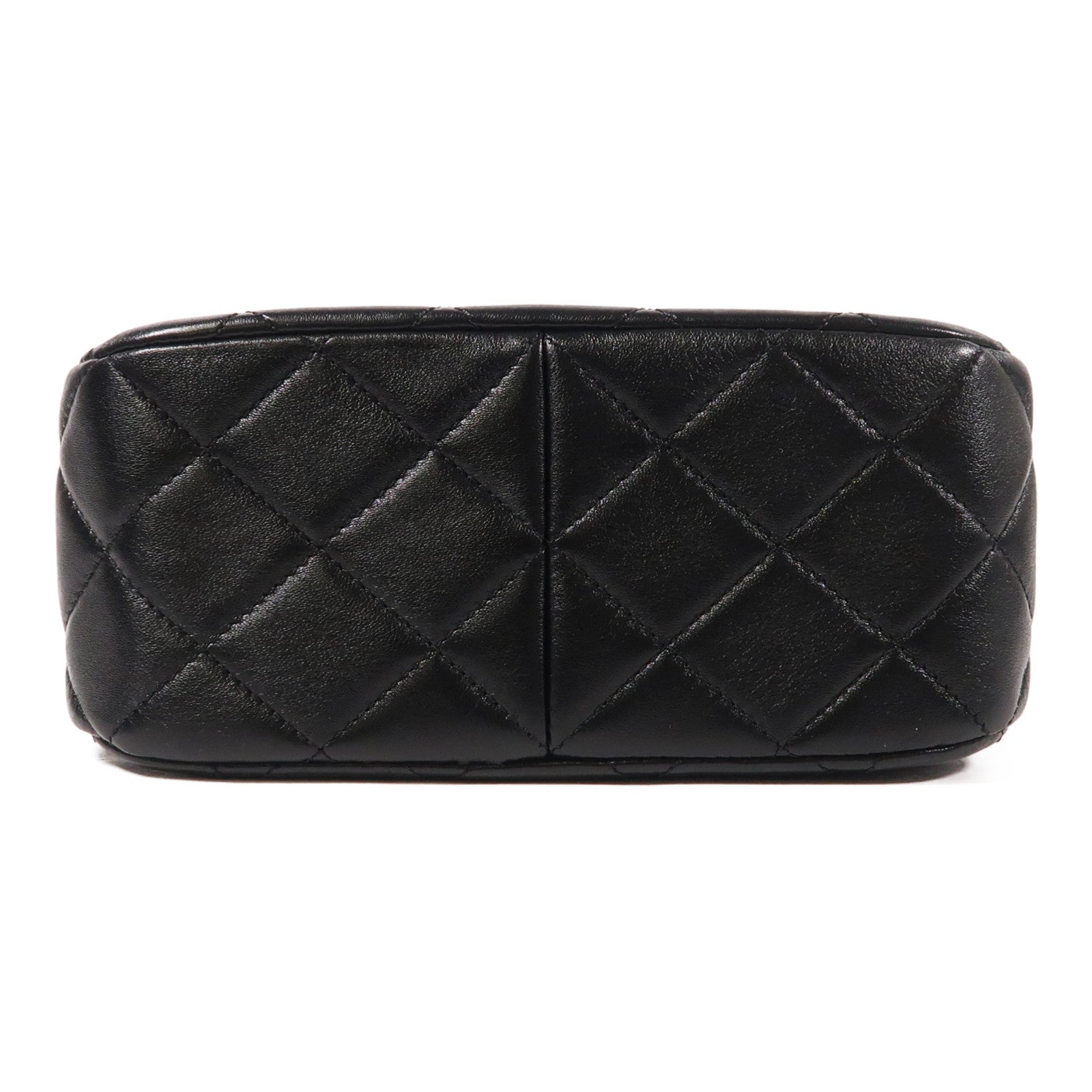 CHANEL 牛皮皮革Hobo Bag金扣鏈帶肩背袋