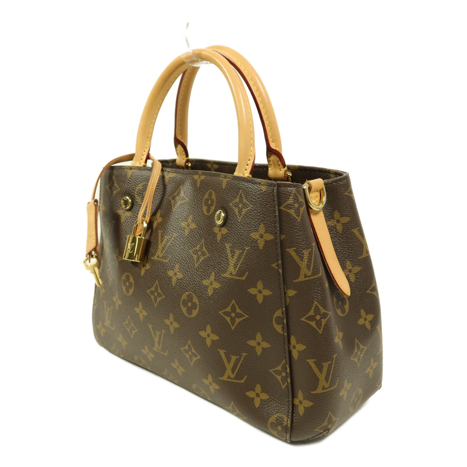 LOUIS VUITTON Monogram Montaigne BB手挽肩背兩用袋