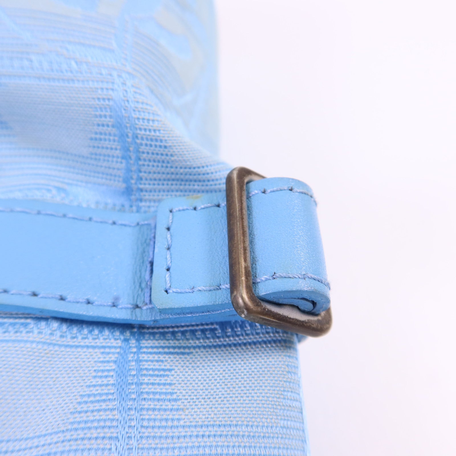 CHANEL 尼龍Travel Line Tote Bag銀扣手挽袋