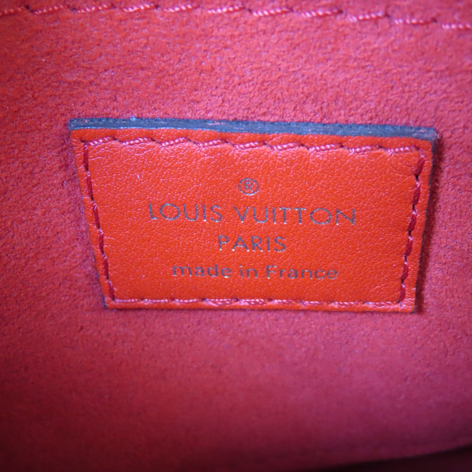 LOUIS VUITTON 【激減優惠】Monogram Locky BB金扣手挽肩背兩用袋啡色/紅色