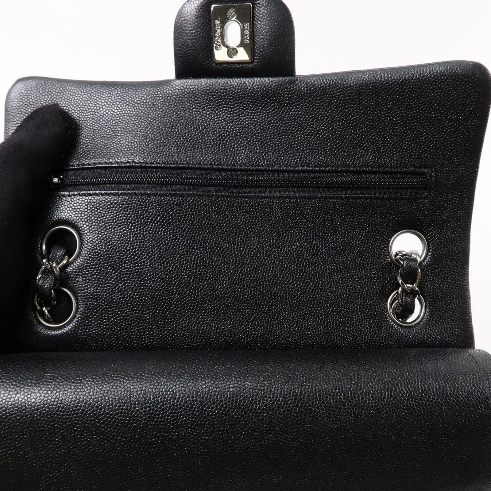 CHANEL 牛皮皮革Classic 23鏈帶肩背袋