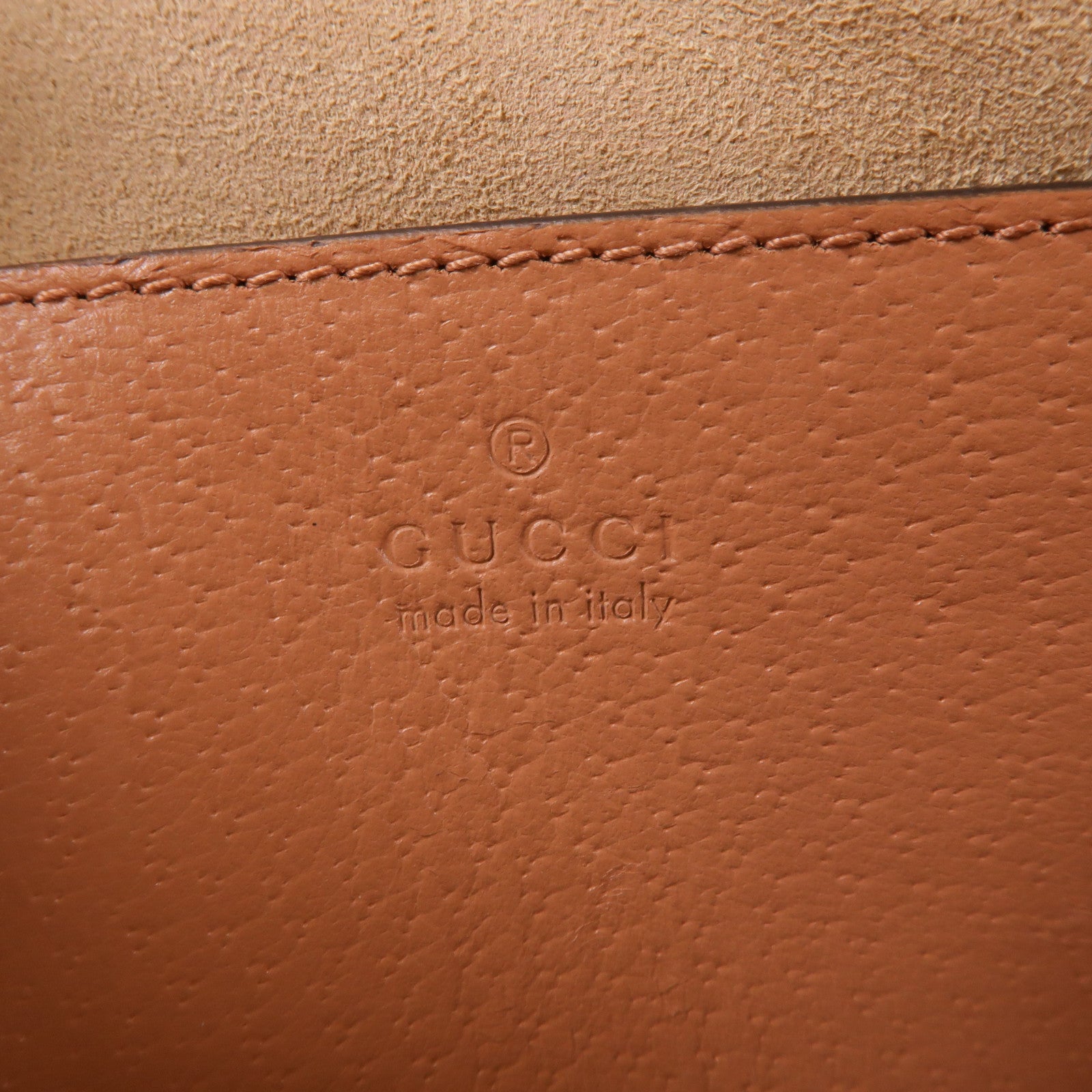 GUCCI 帆布Ophidia GG金扣肩背袋
