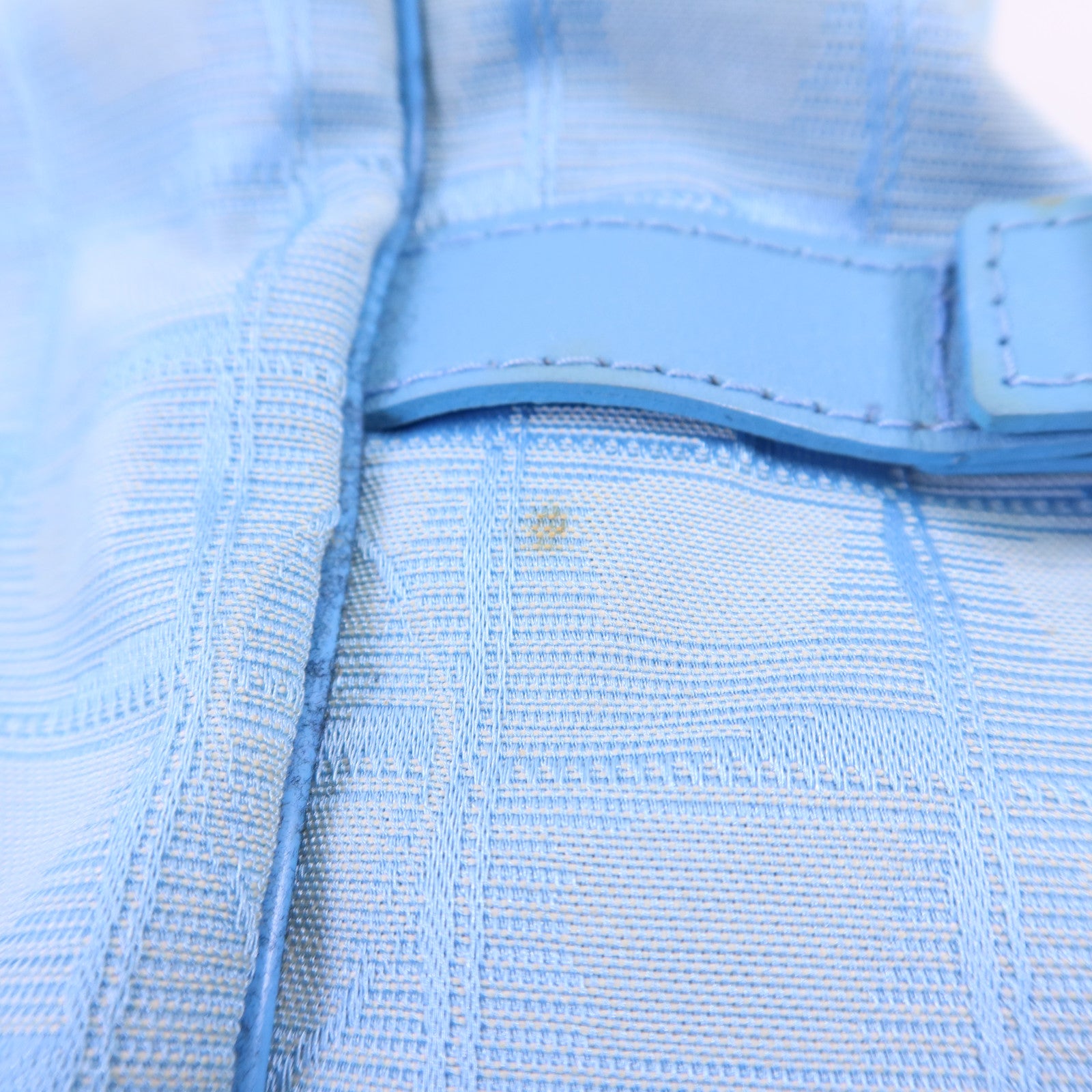 CHANEL 尼龍Travel Line Tote Bag銀扣手挽袋