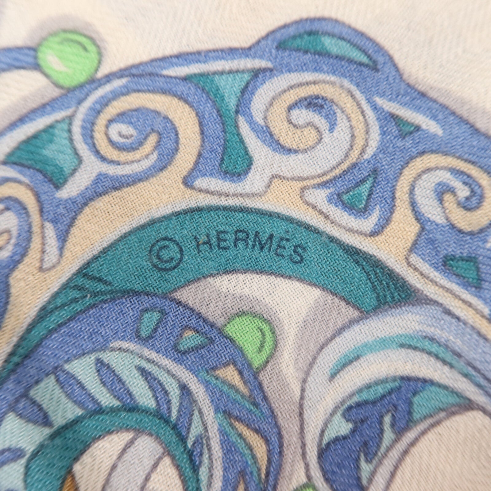 HERMES 羊絨Scarf圍巾