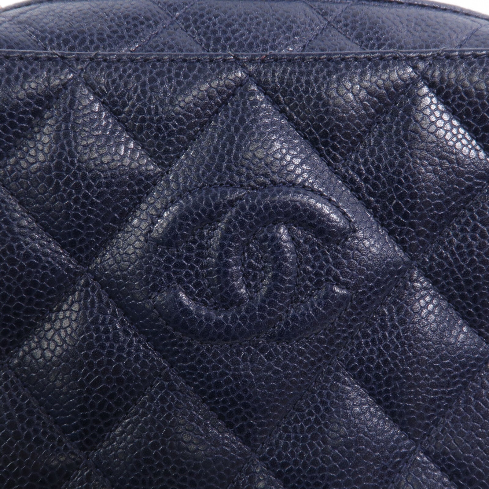 CHANEL 牛皮皮革Vintage Camera Bag鏈帶肩背袋