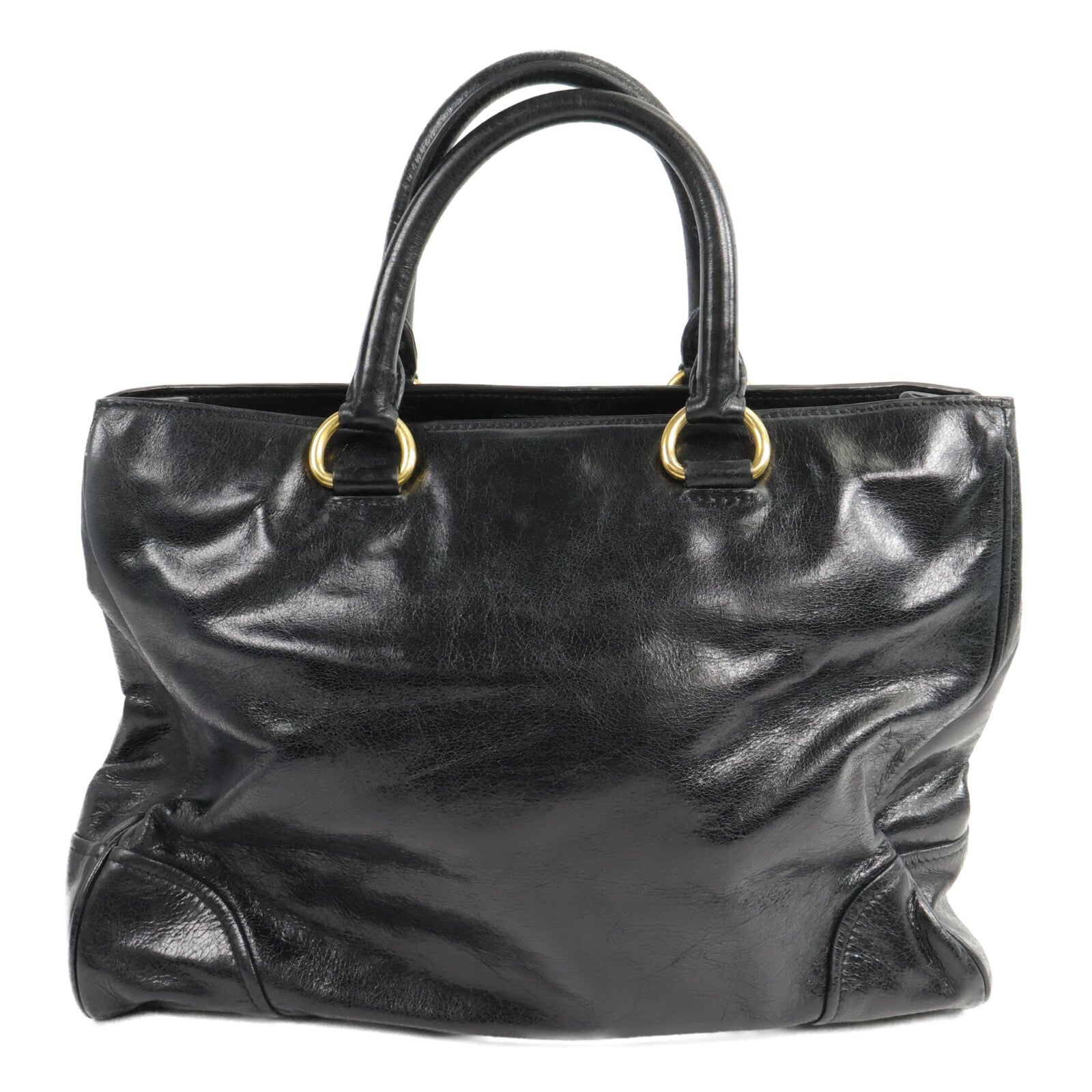 PRADA 牛皮皮革Shopping Tote Bag手挽肩背兩用袋