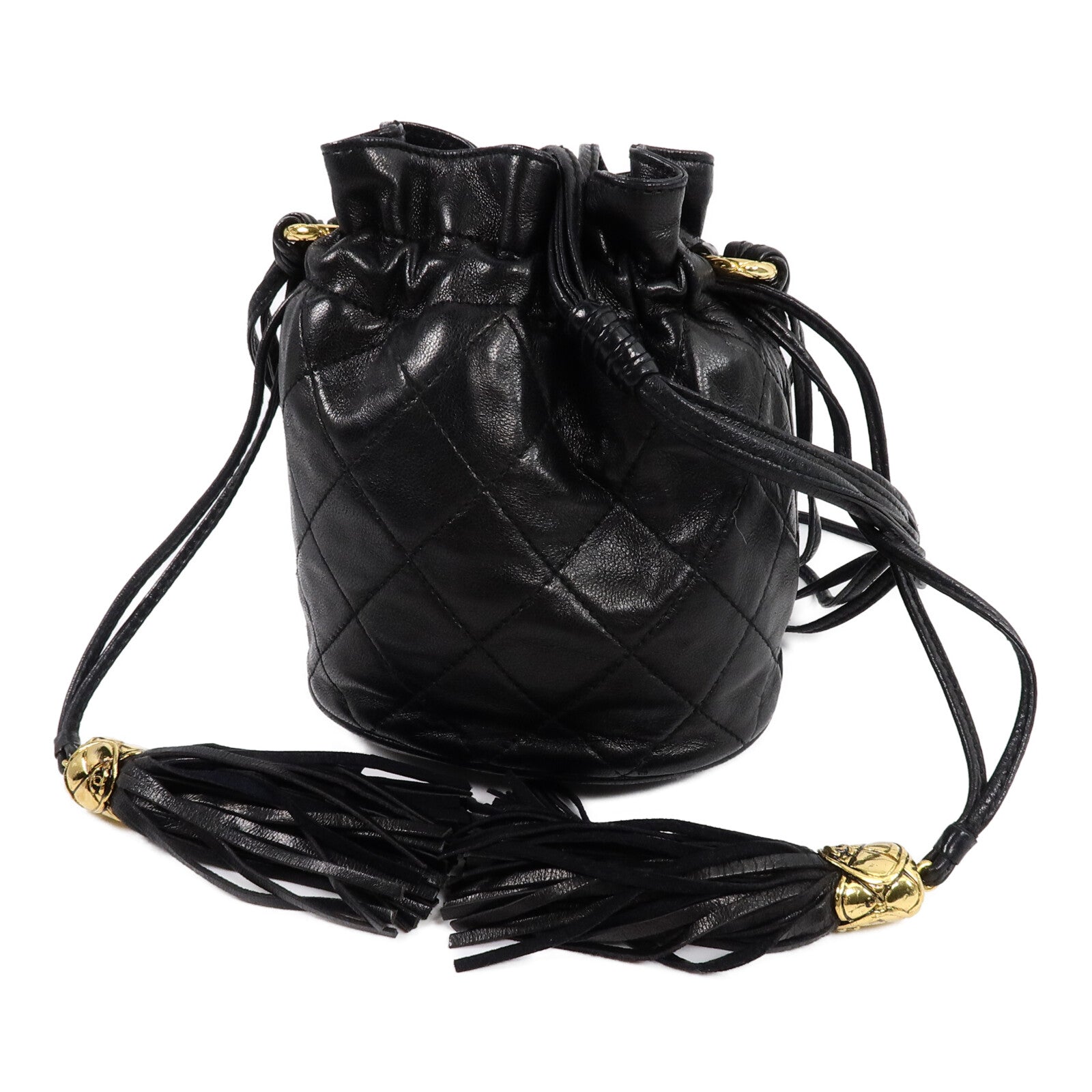 CHANEL 羊皮皮革Vintage Bucket肩背袋