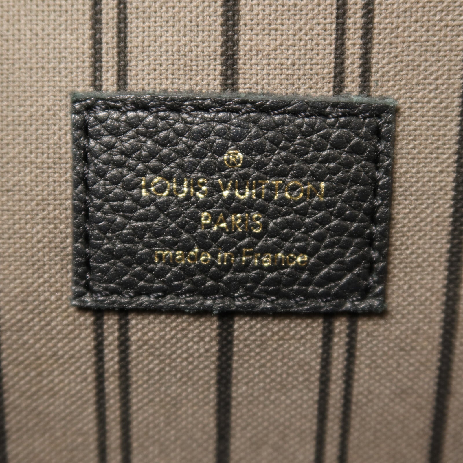 LOUIS VUITTON Monogram Empreinte Pochette Metis金扣手挽肩背兩用袋