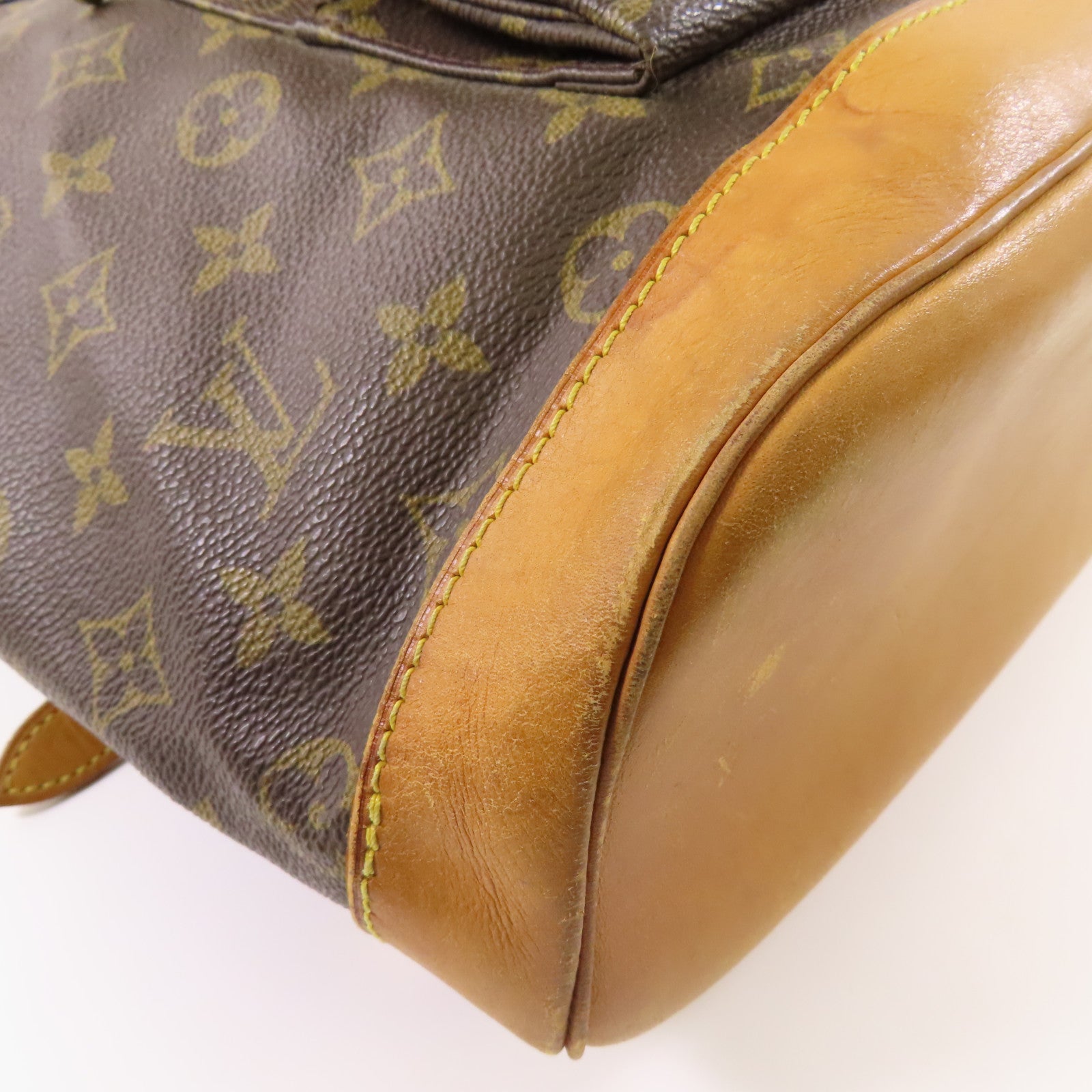 LOUIS VUITTON 【激減優惠】Monogram Montsouris GM金扣背包