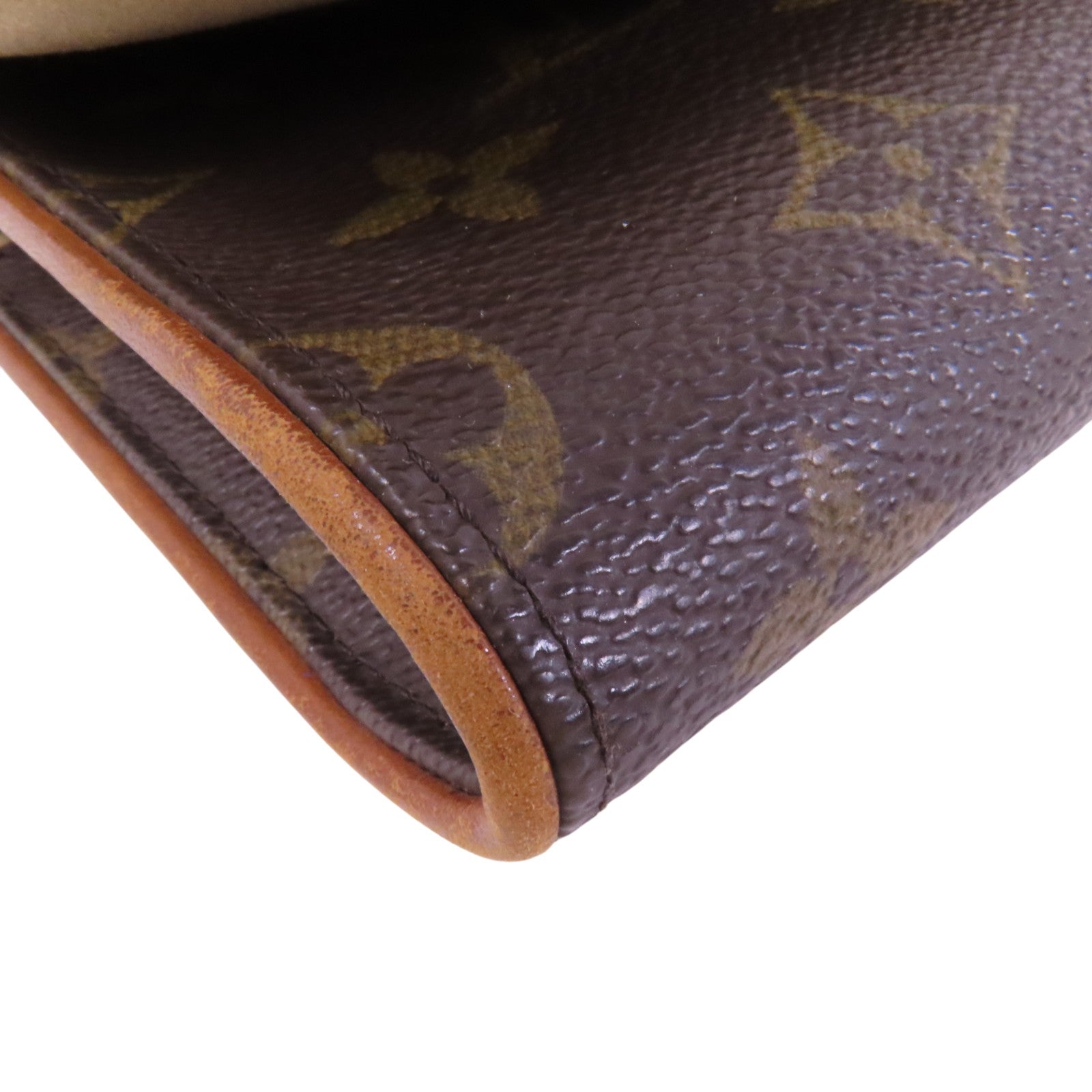 LOUIS VUITTON Monogram Pochette Twin GM金扣肩背袋