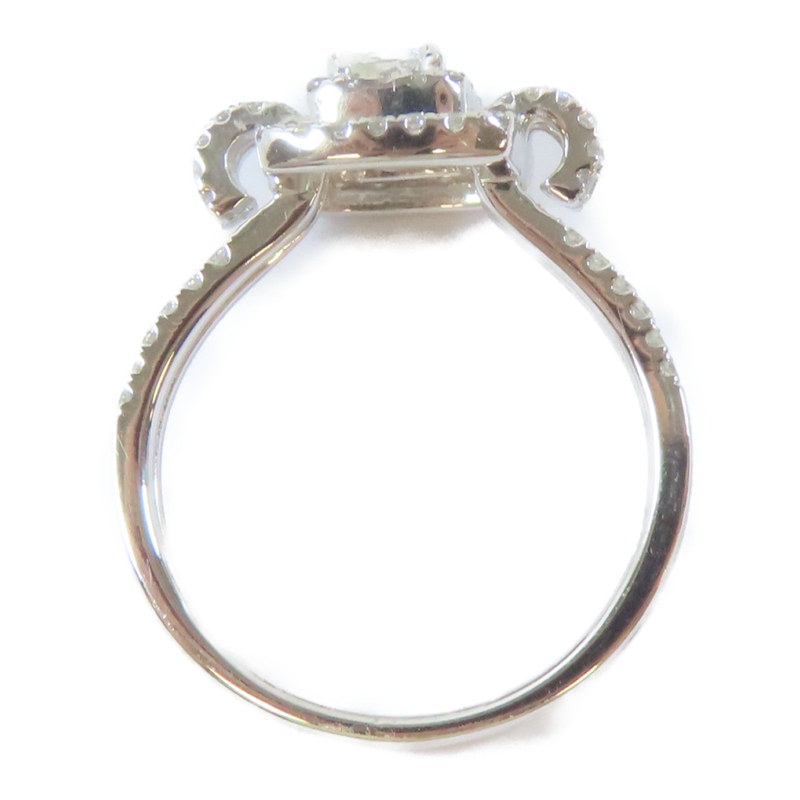 JEWELRY 【激減優惠】18K白金Diamond Ring0.47ct/0.57ct鑽石戒指US#6.75