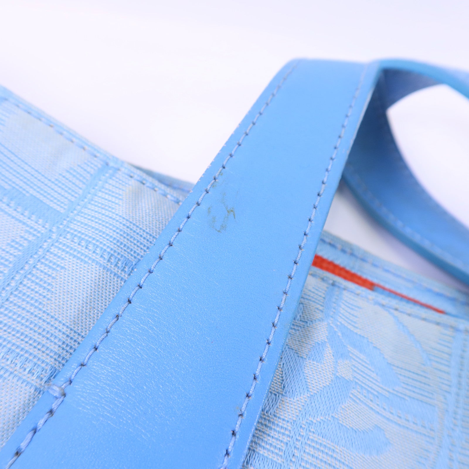 CHANEL 尼龍Travel Line Tote Bag銀扣手挽袋