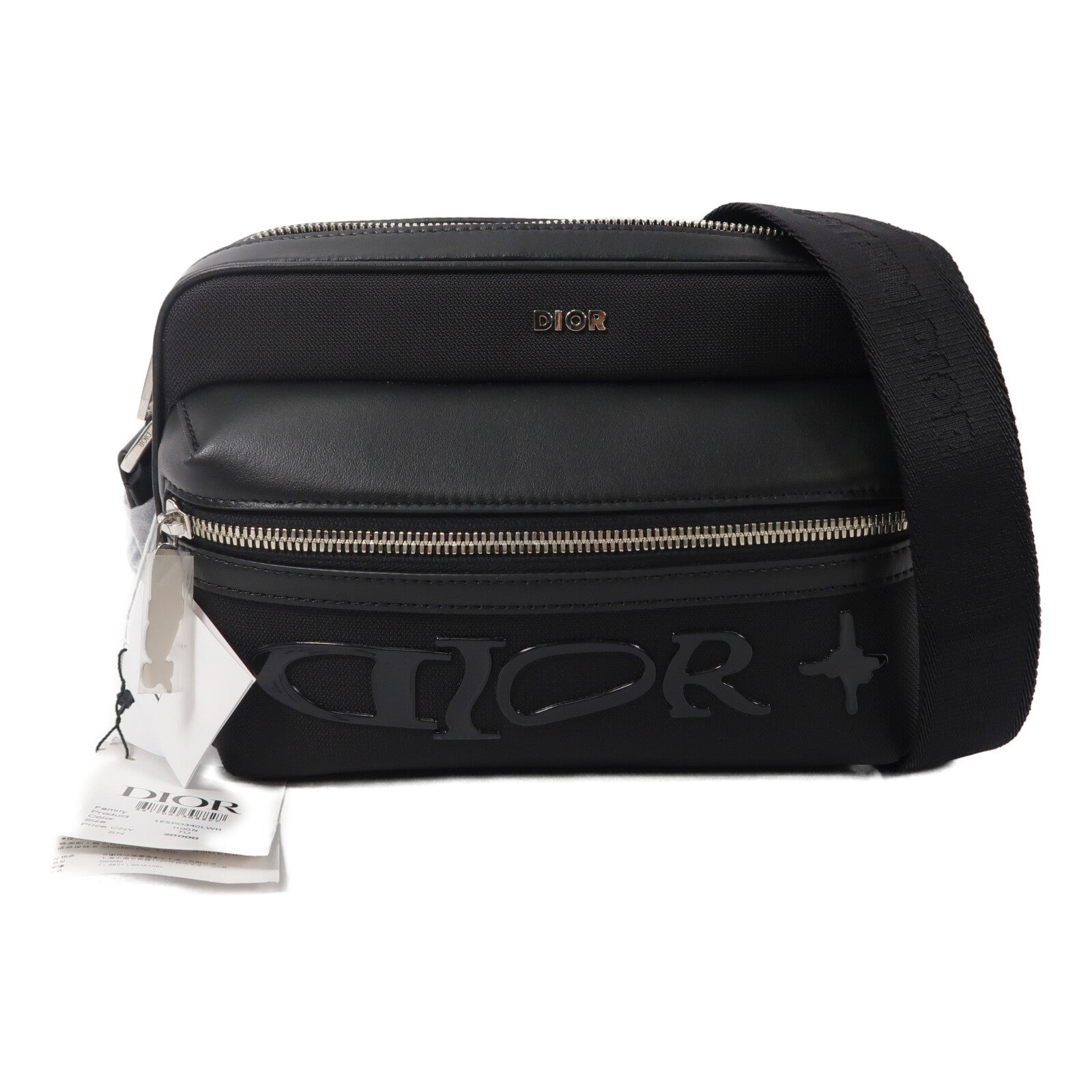 Dior 尼龍/牛皮皮革Lewis Hamilton Rider 2.0肩背袋