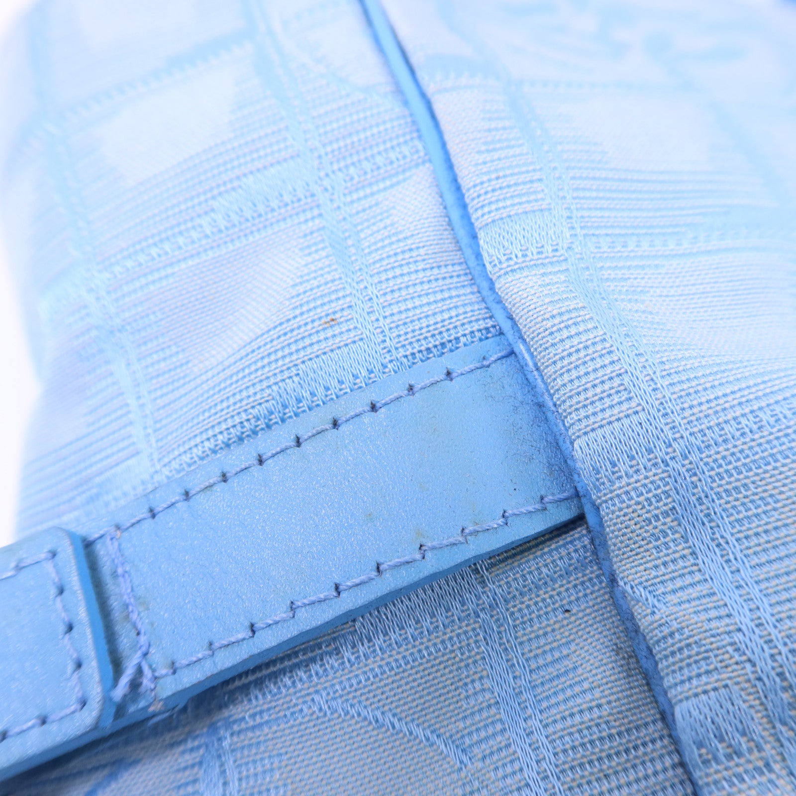 CHANEL 尼龍Travel Line Tote Bag銀扣手挽袋