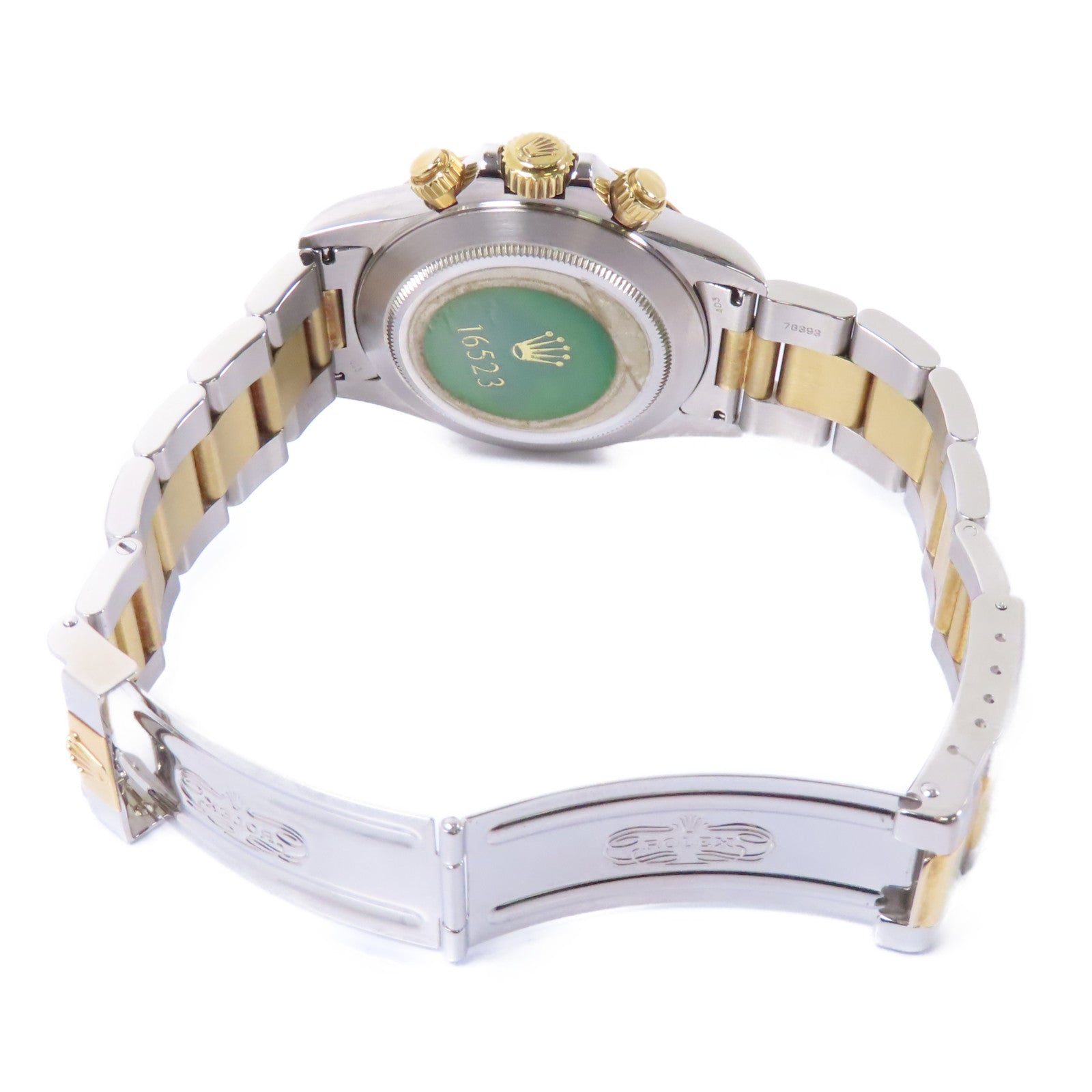 ROLEX Daytona 18K黃金手錶自動機芯金色