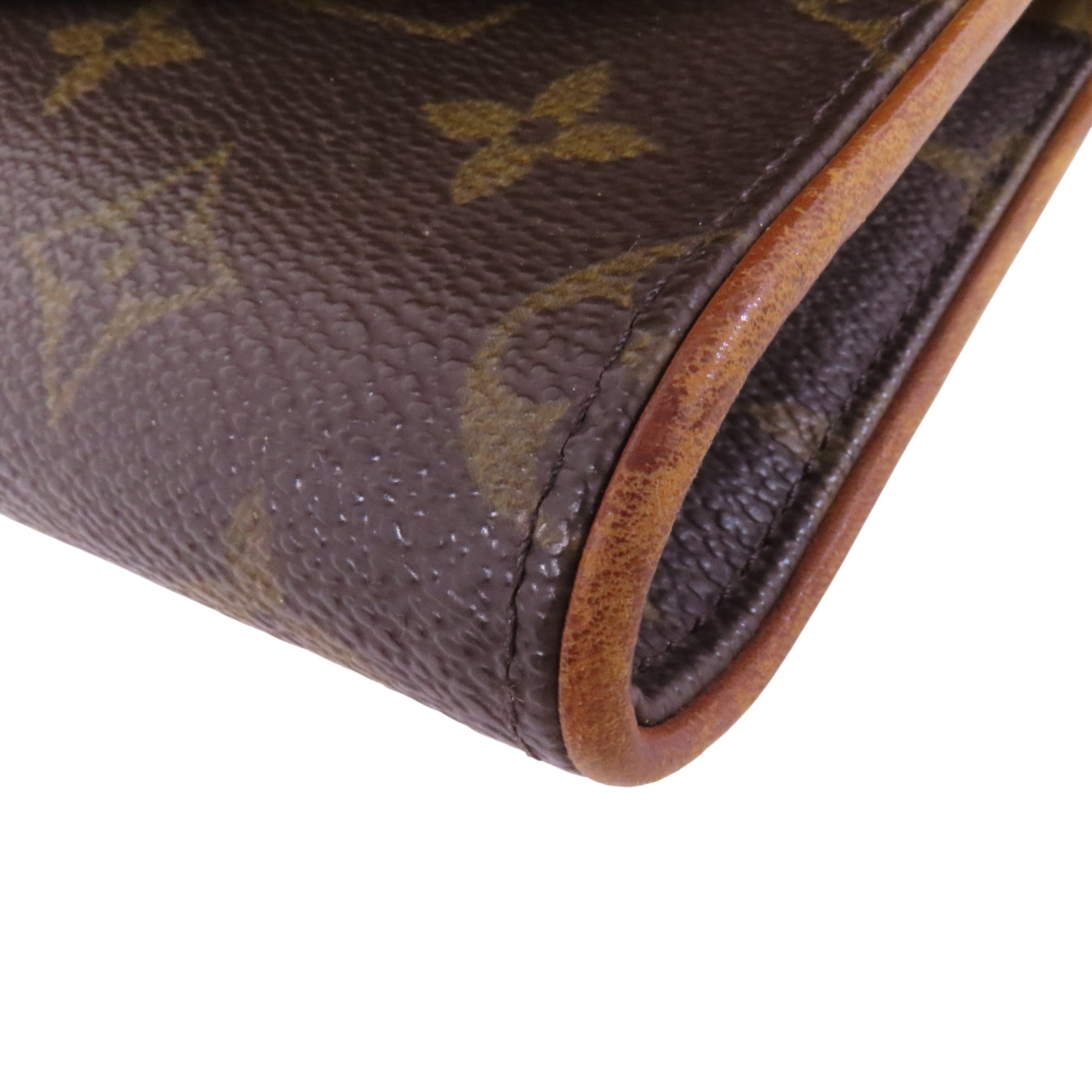 LOUIS VUITTON Monogram Pochette Twin GM金扣肩背袋
