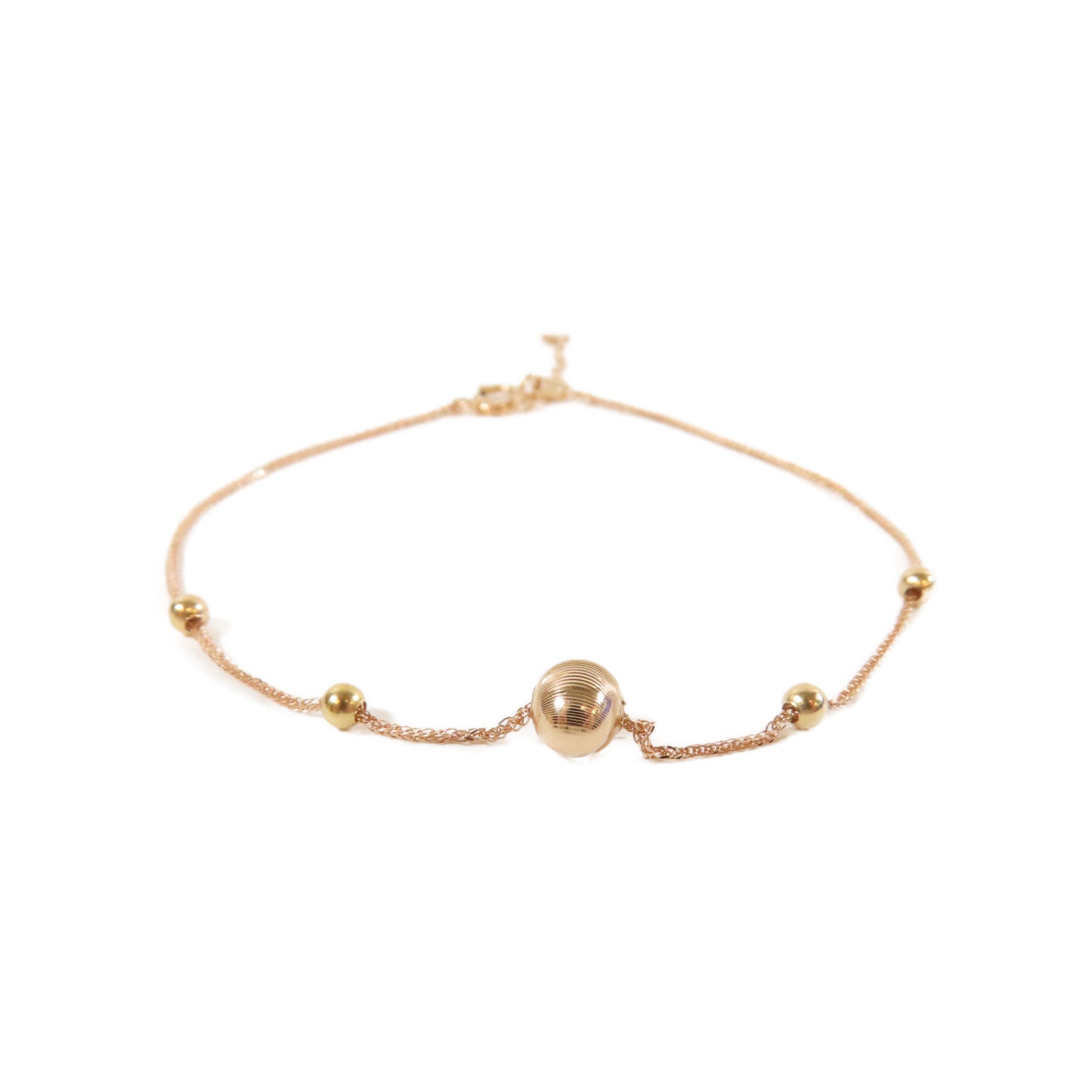 JEWELRY 18K黃金Bracelet手鏈#15.75cm